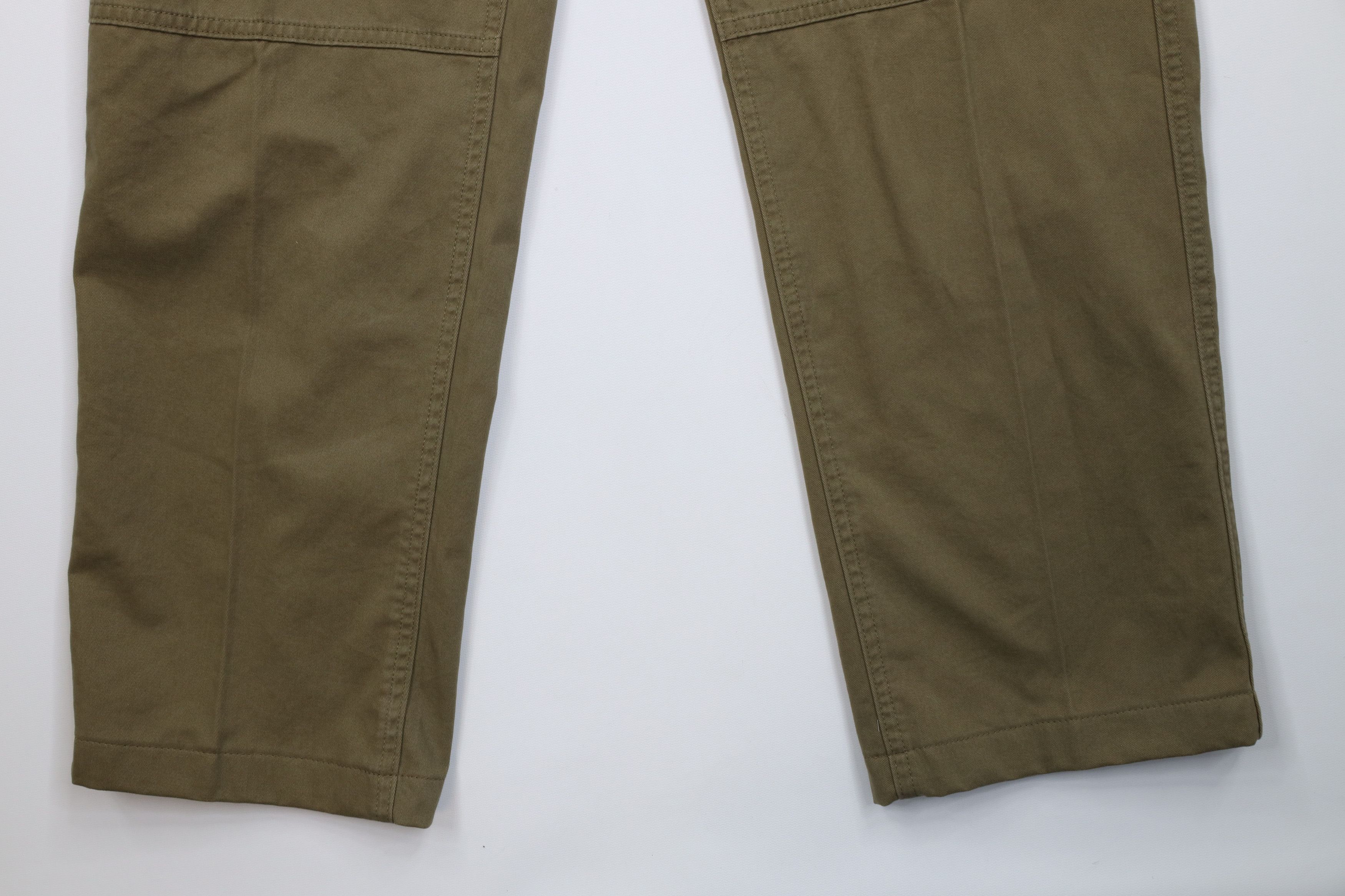 Lands' End Vintage Lands End Double Knee Straight Leg Cargo Pants Green Size US 34 / EU 50 - 4 Thumbnail