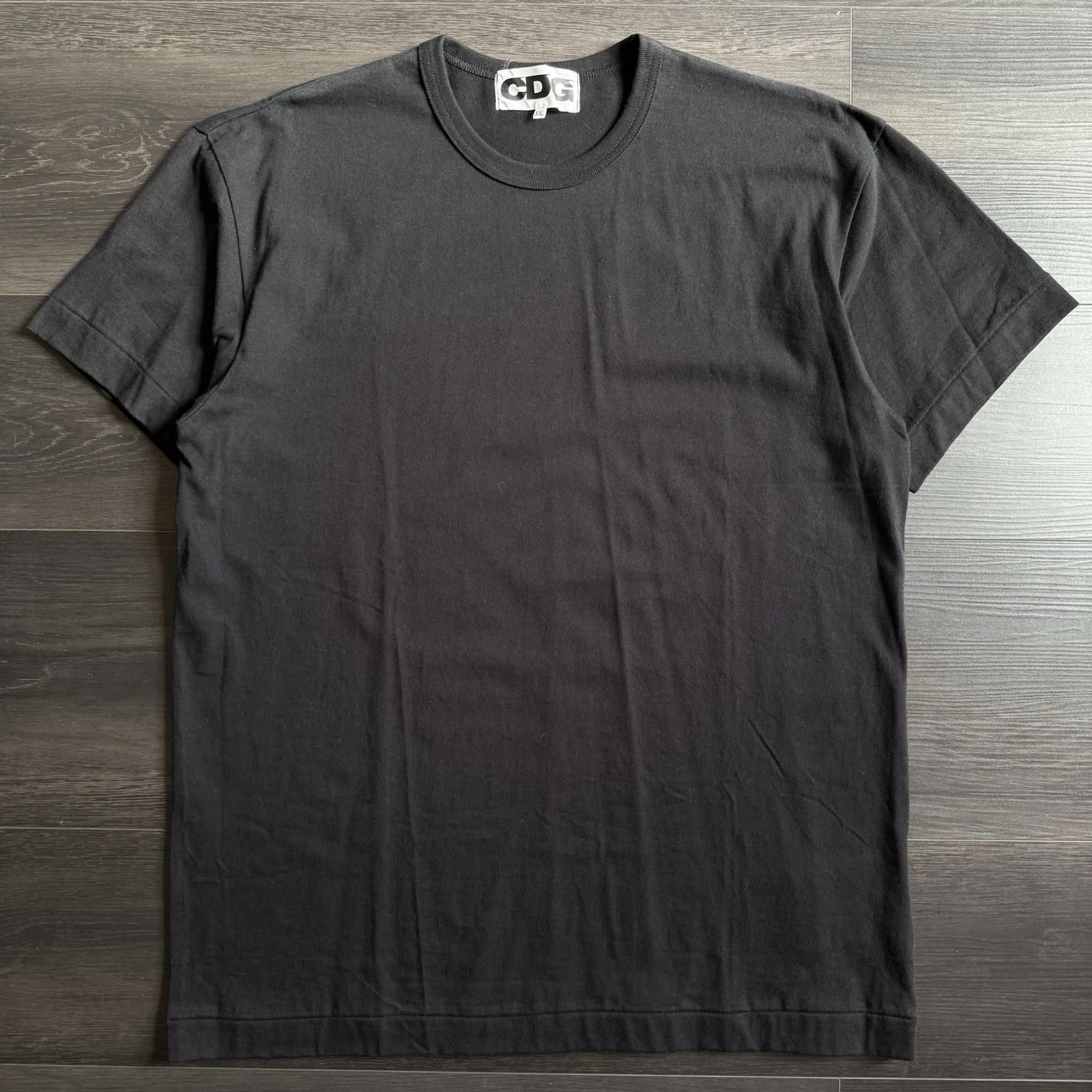 Comme des Garcons Comme Des Garcons CDG Black Logo Tee XXL Size US XXL / EU 58 / 5 - 2 Thumbnail