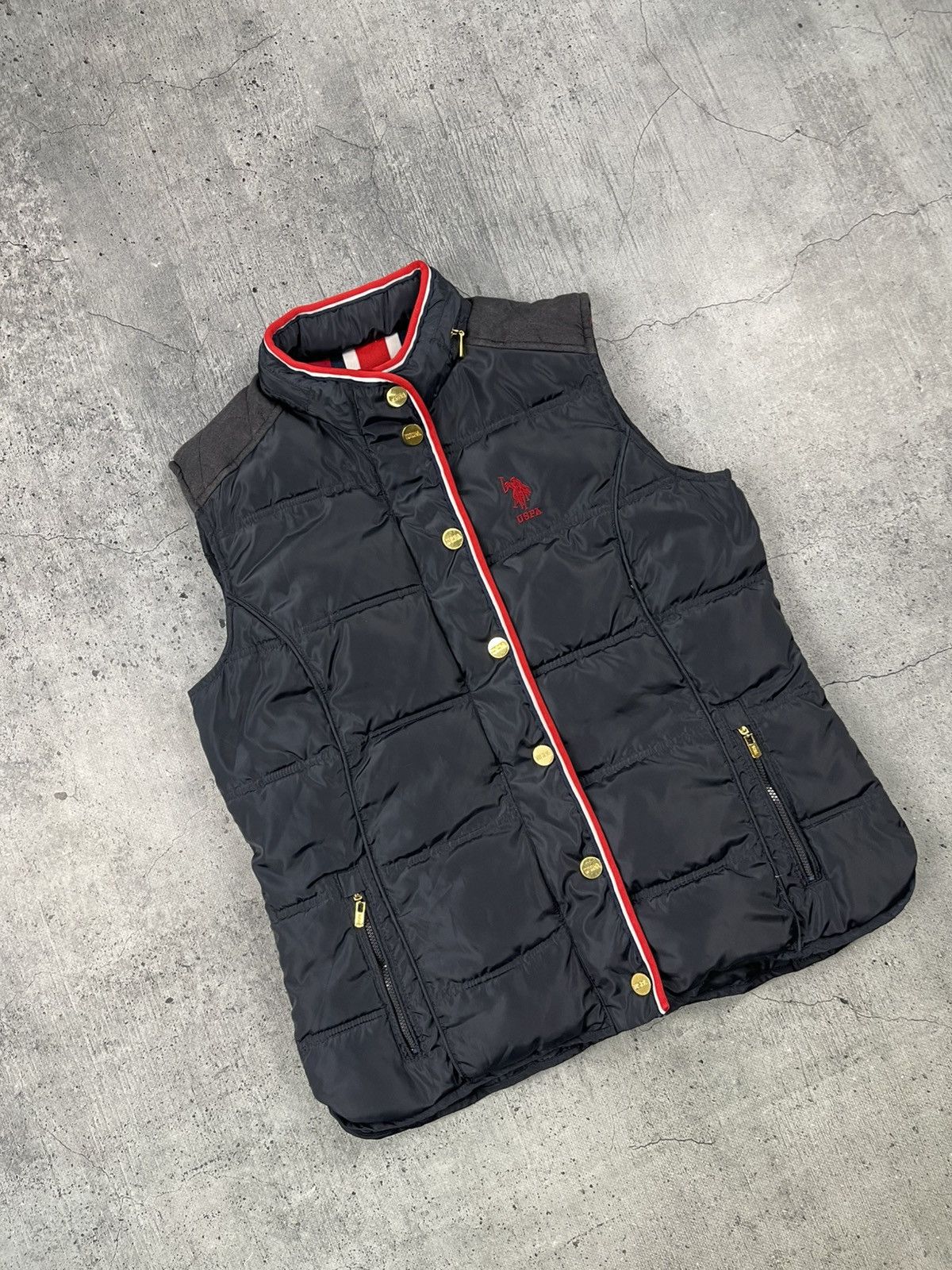 Polo Ralph Lauren × U.S. Polo Assn. Puffer Vest Polo Ralph Lauren style US Polo Assn America Size US XS / EU 42 / 0 - 1 Thumbnail