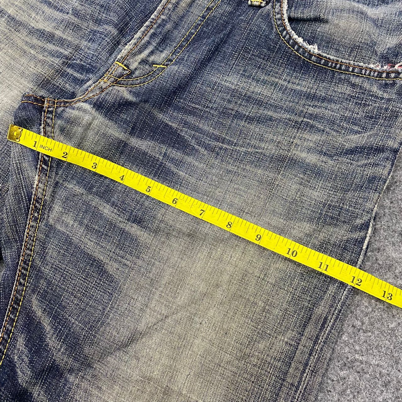 Edwin 💥Best Offer💥Vintage Edwin 512 Distressed Denim Size US 34 / EU 50 - 5 Thumbnail