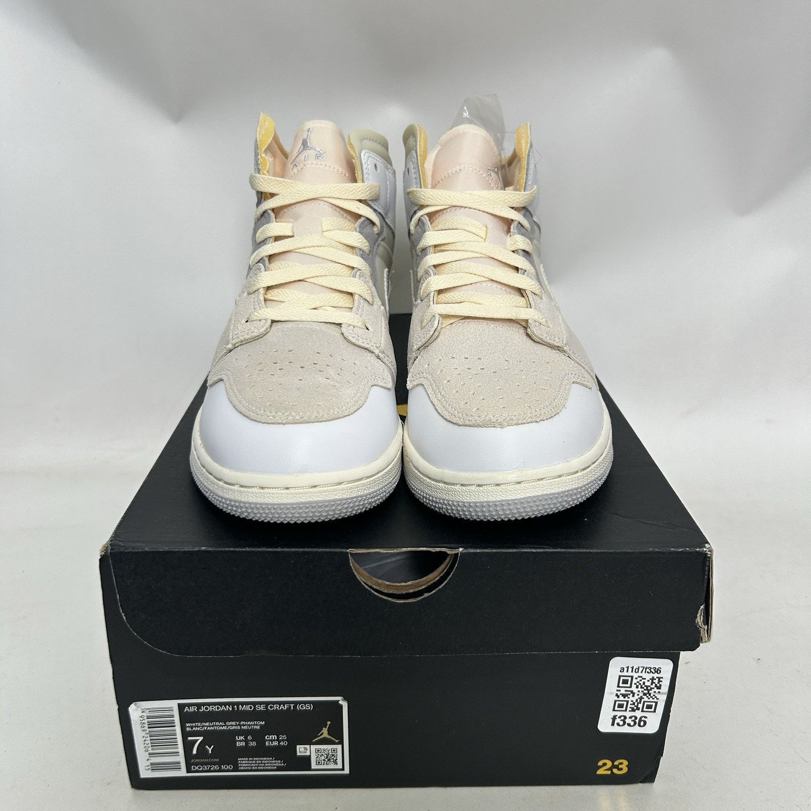 Jordan Brand Nike Air Jordan 1 Mid SE Retro Craft “Inside Out” Size US 8.5 / IT 38.5 - 2 Thumbnail
