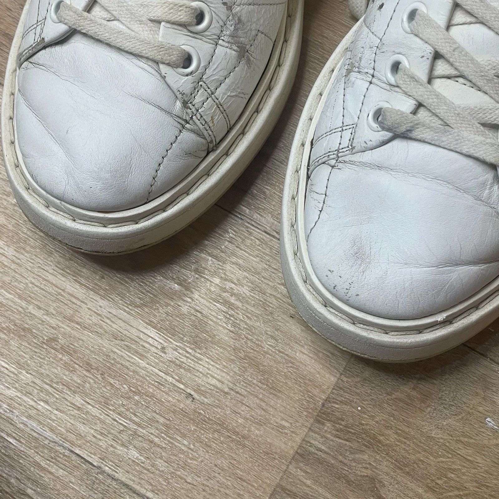 Golden Goose Golden Goose Sneakers STARTER VCE GGDB WHITE Leather low top Size US 8 / IT 38 - 10 Thumbnail