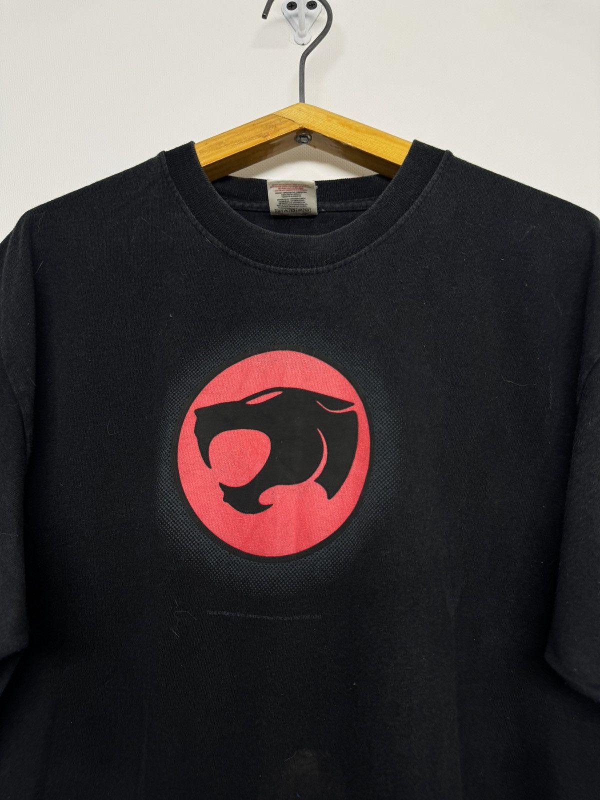Fruit Of The Loom Vintage Y2k 1999 Thundercats American Anime t shirt Size US L / EU 52-54 / 3 - 2 Thumbnail