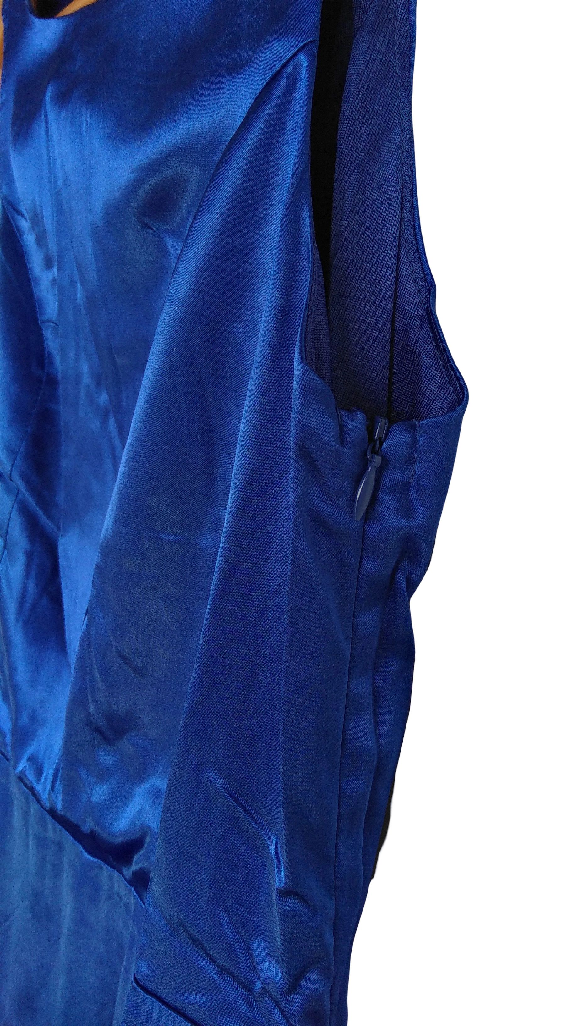 Other Sapphire satin sleeveless women dress Size M / US 6-8 / IT 42-44 - 6 Thumbnail
