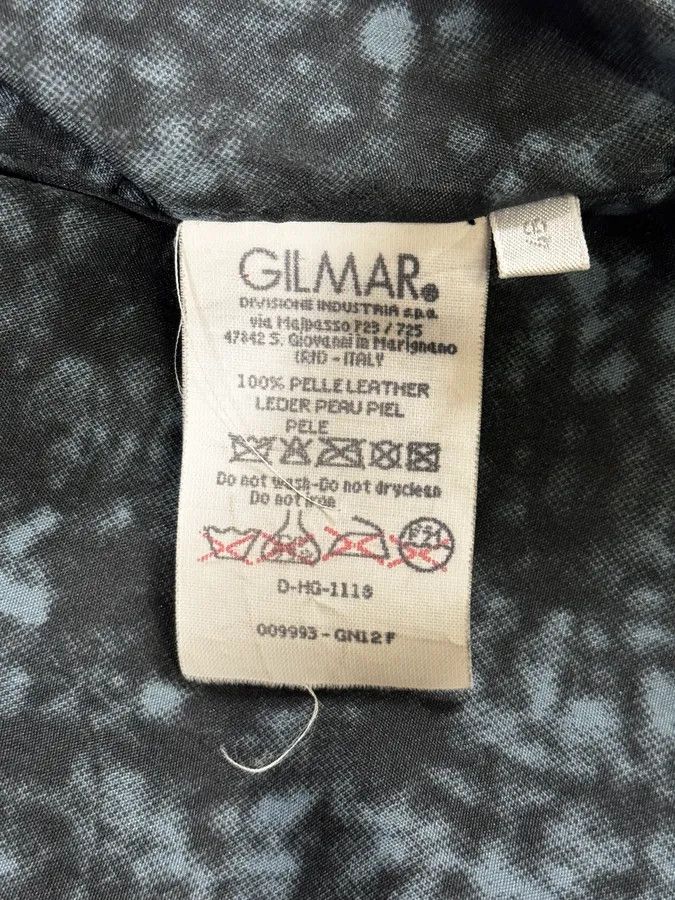 Iceberg 2000s Iceberg Trucker Grey Leather Jacket Size US S / EU 44-46 / 1 - 9 Thumbnail