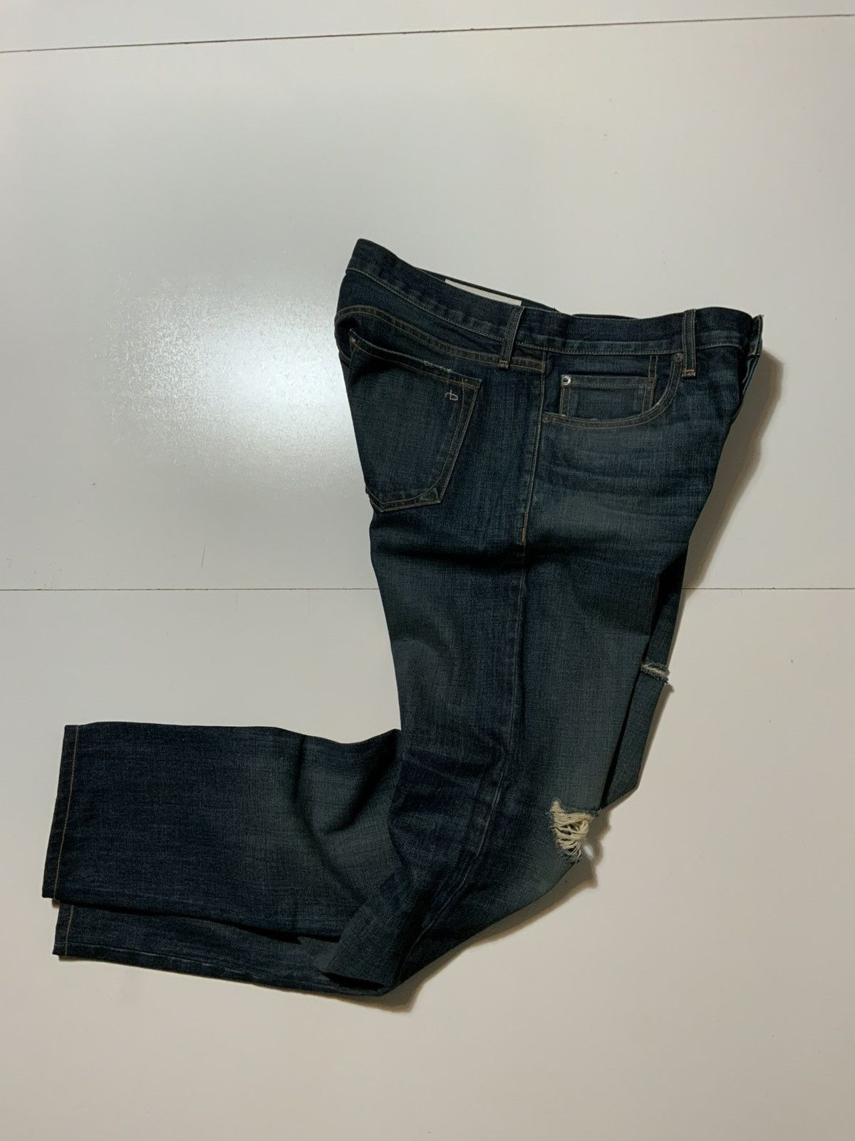 Rag & Bone $295 Rag & Bone Standard Issue Fit 2 Zeitgeist Denim Jeans Size US 32 / EU 48 - 4 Thumbnail