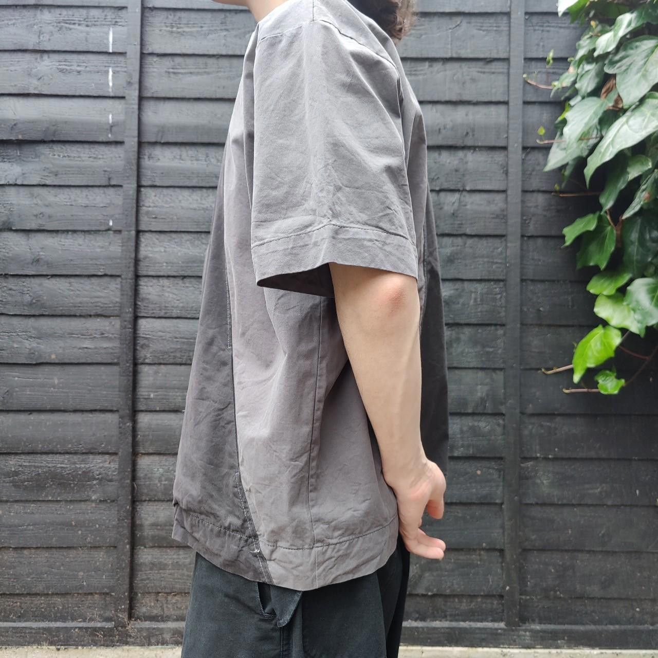 Other Grey Panelled Boxy Zip Shirt Size US S / EU 44-46 / 1 - 3 Thumbnail