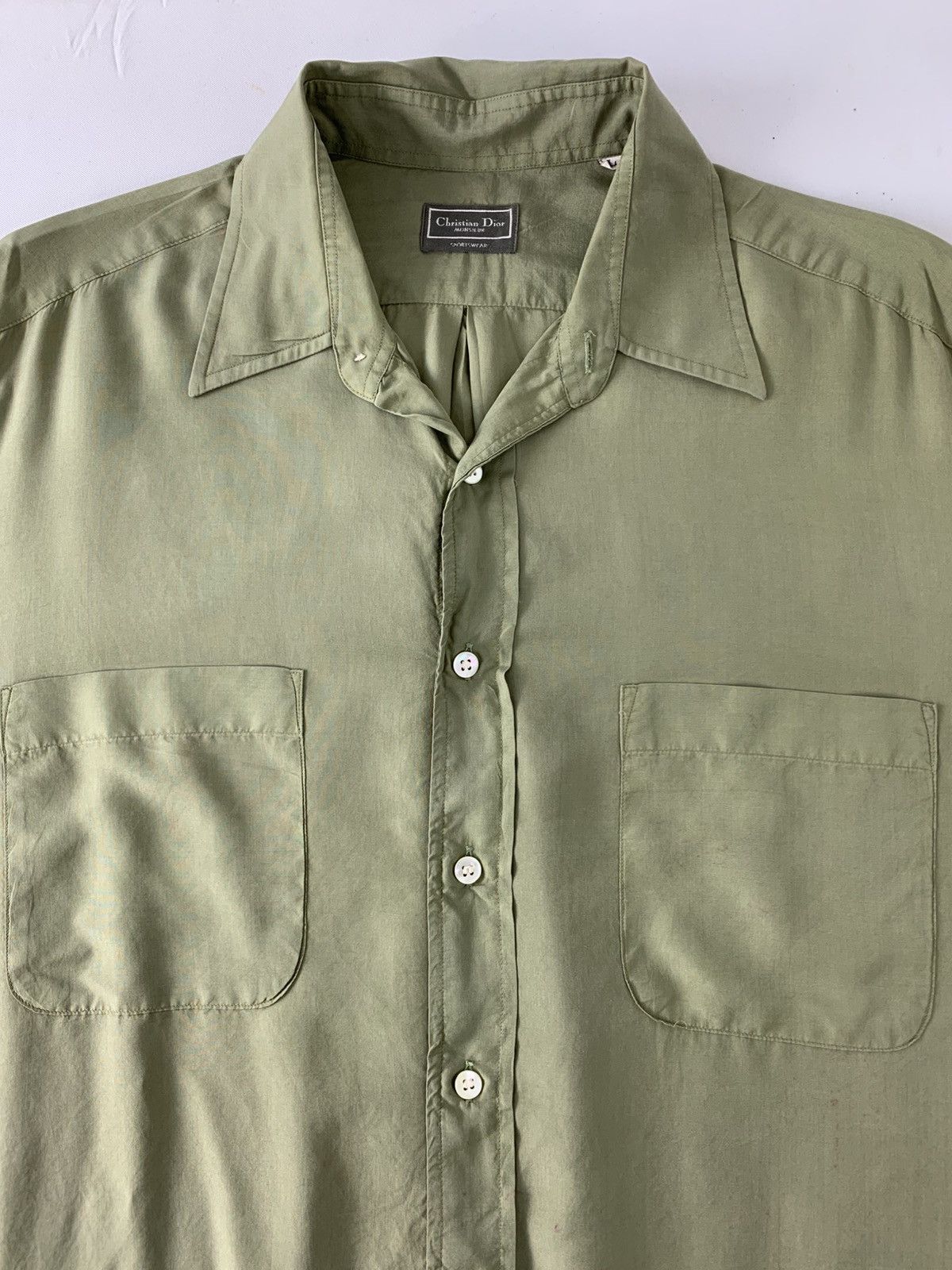 Christian Dior Monsieur Christian Dior Monsieur Sportswear Double Pocket Shirt Size US XL / EU 56 / 4 - 4 Thumbnail