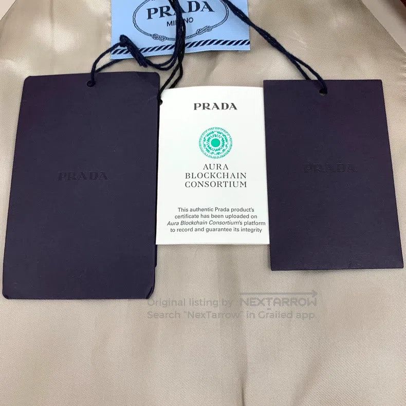 Prada Prada 24 brown cotton lapel long-sleeved windbreaker coat Size US XXS / EU 40 - 7 Thumbnail