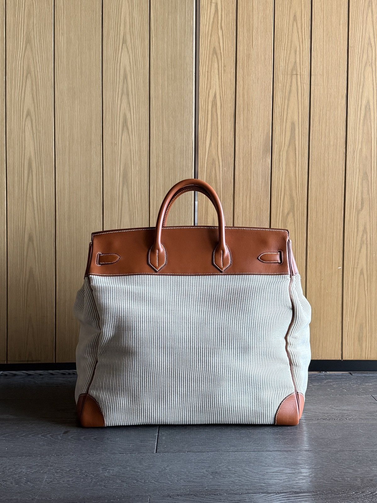 Hermes Hermès HAC 45 Crinoline Barenia Leather Size ONE SIZE - 3 Thumbnail