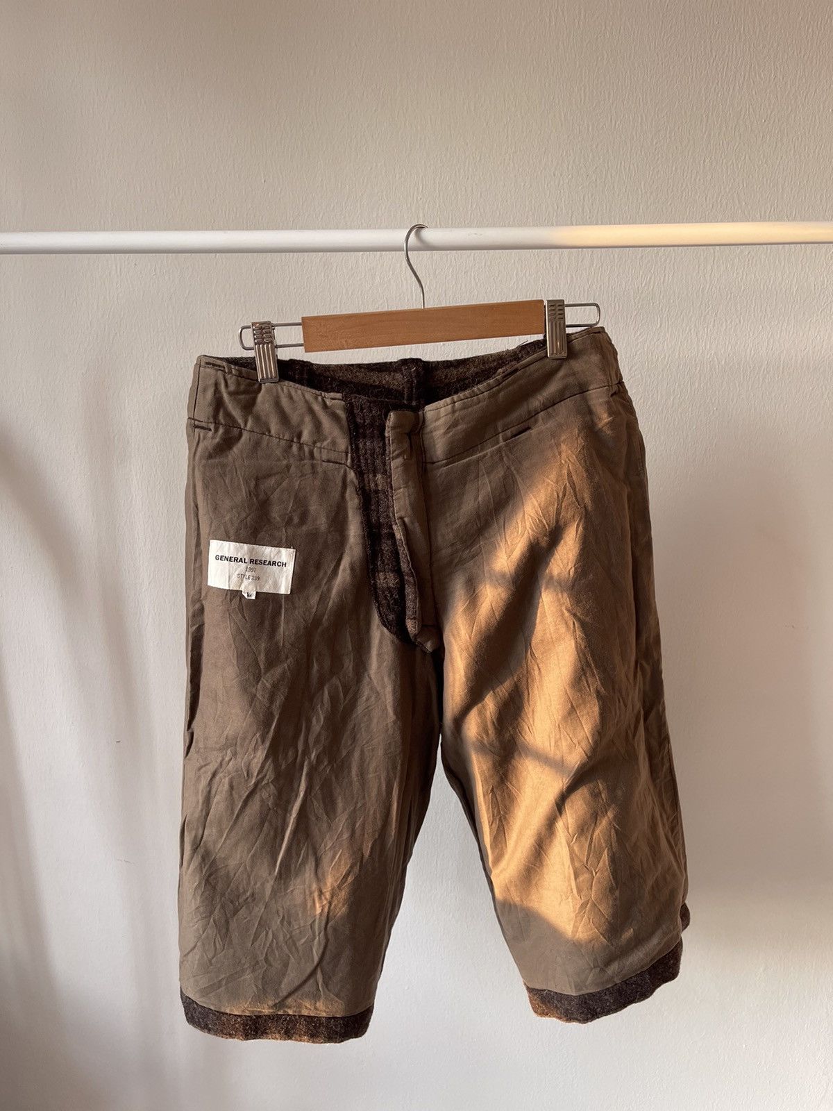 General Research 1997 General Reseach Wool Short Pants Size US 30 / EU 46 - 10 Thumbnail
