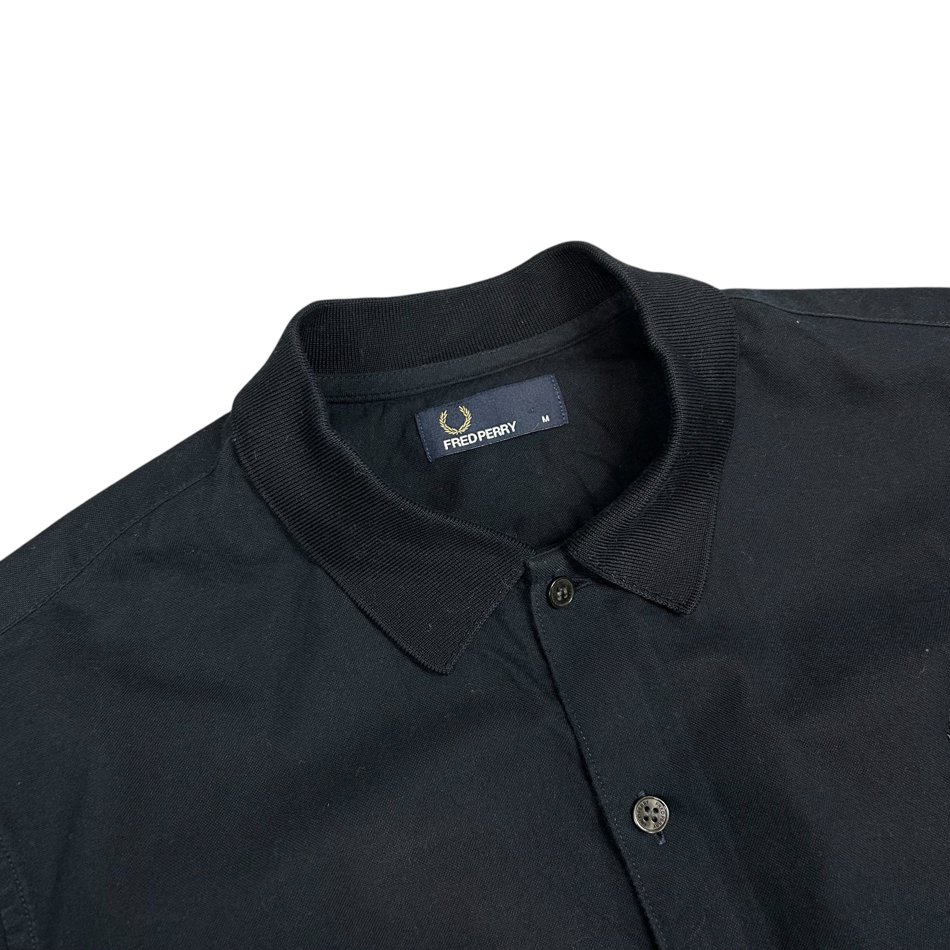 Fred Perry Fred Perry Navy Blue Cotton Collared Shirt Regular M Size US M / EU 48-50 / 2 - 5 Thumbnail
