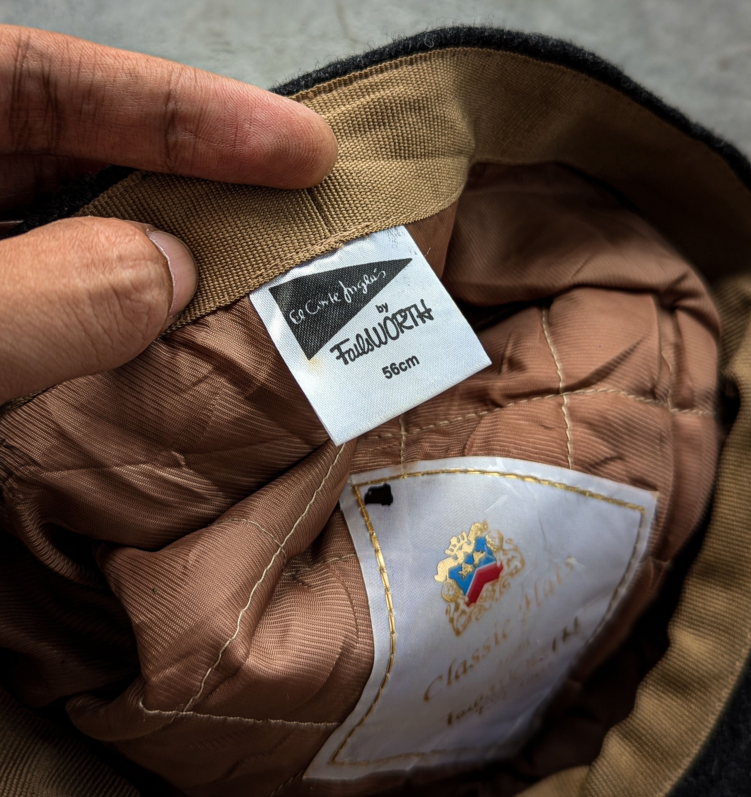 Vintage El Corte Inglés By Failsworth Beretta Flat Hat Size ONE SIZE - 5 Thumbnail