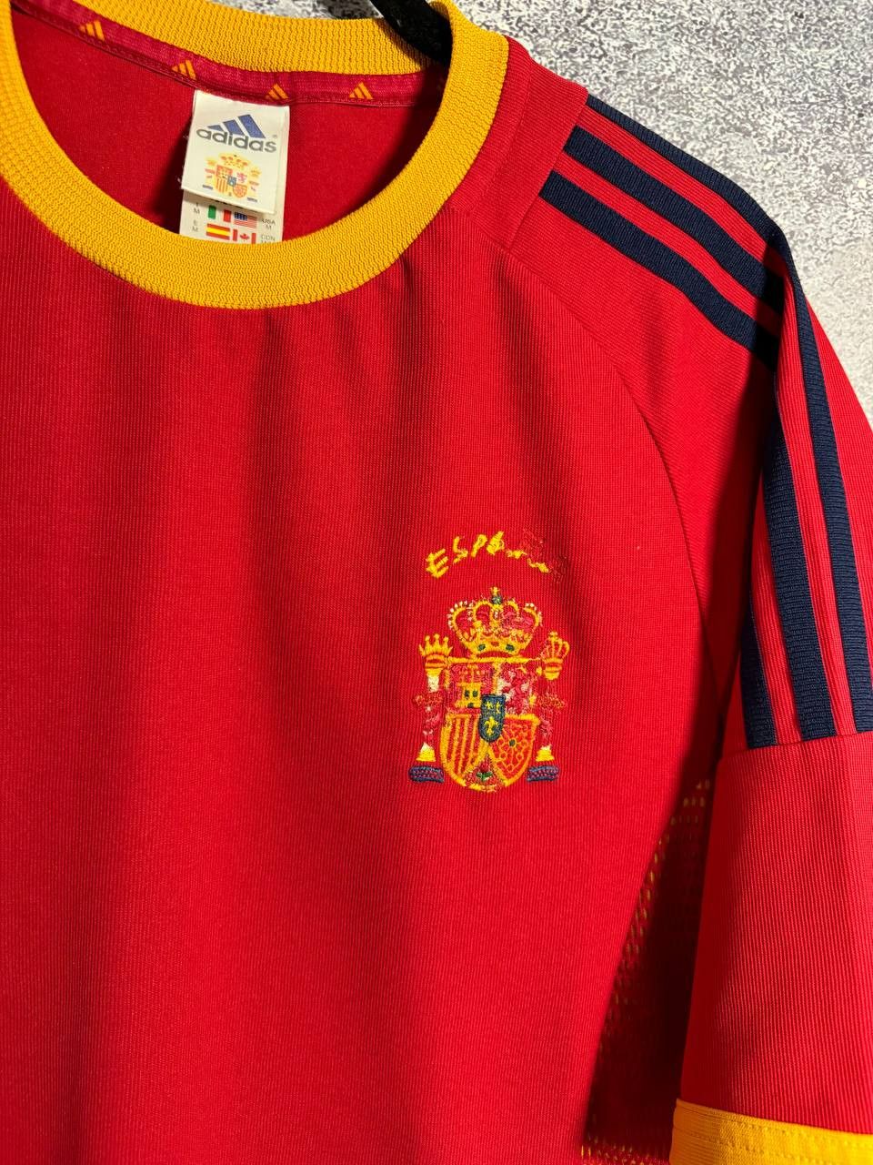 Adidas RAUL Vintage Spain National Team 2001 Adidas Soccer Jersey Size US M / EU 48-50 / 2 - 10 Thumbnail