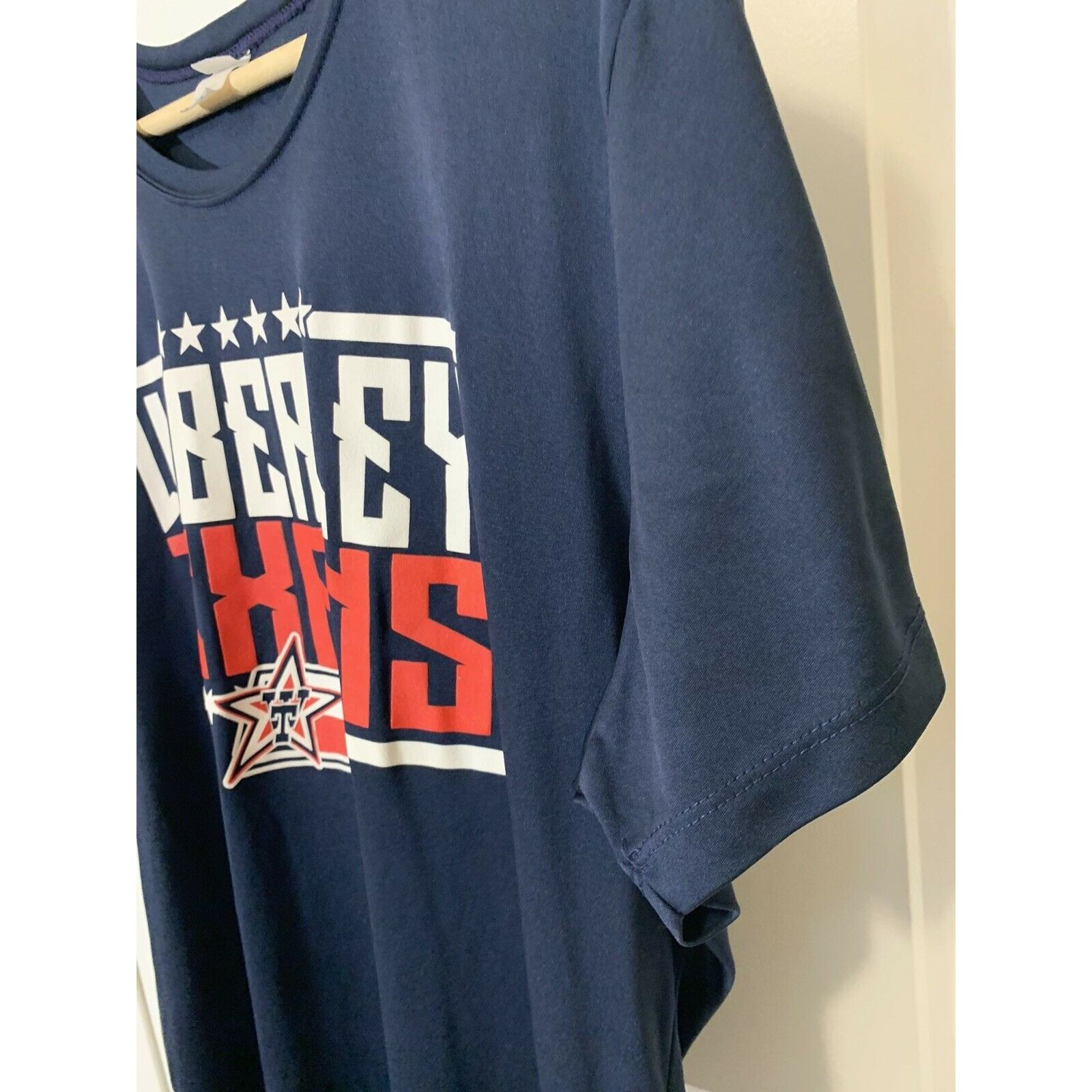 Other Sport Tek Wimberley Texans Ladies T-Shirt Sz XXL Blue Orang Size XXL / US 16-18 / IT 52-54 - 4 Thumbnail