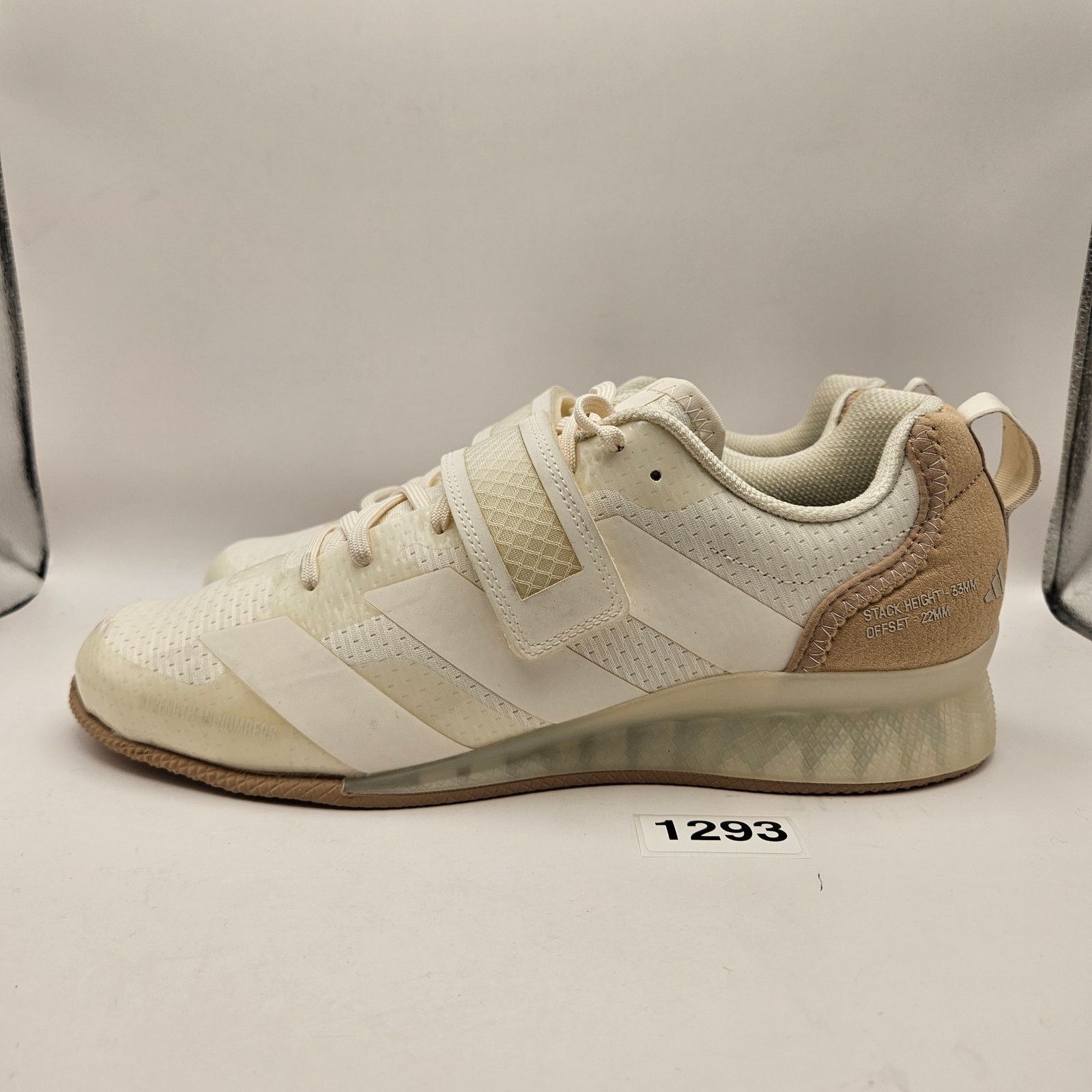 Adidas ADIDAS MEN'S 10 ADIPOWER III WEIGHTLIFTING SHOES Size US 10 / EU 43 - 2 Thumbnail