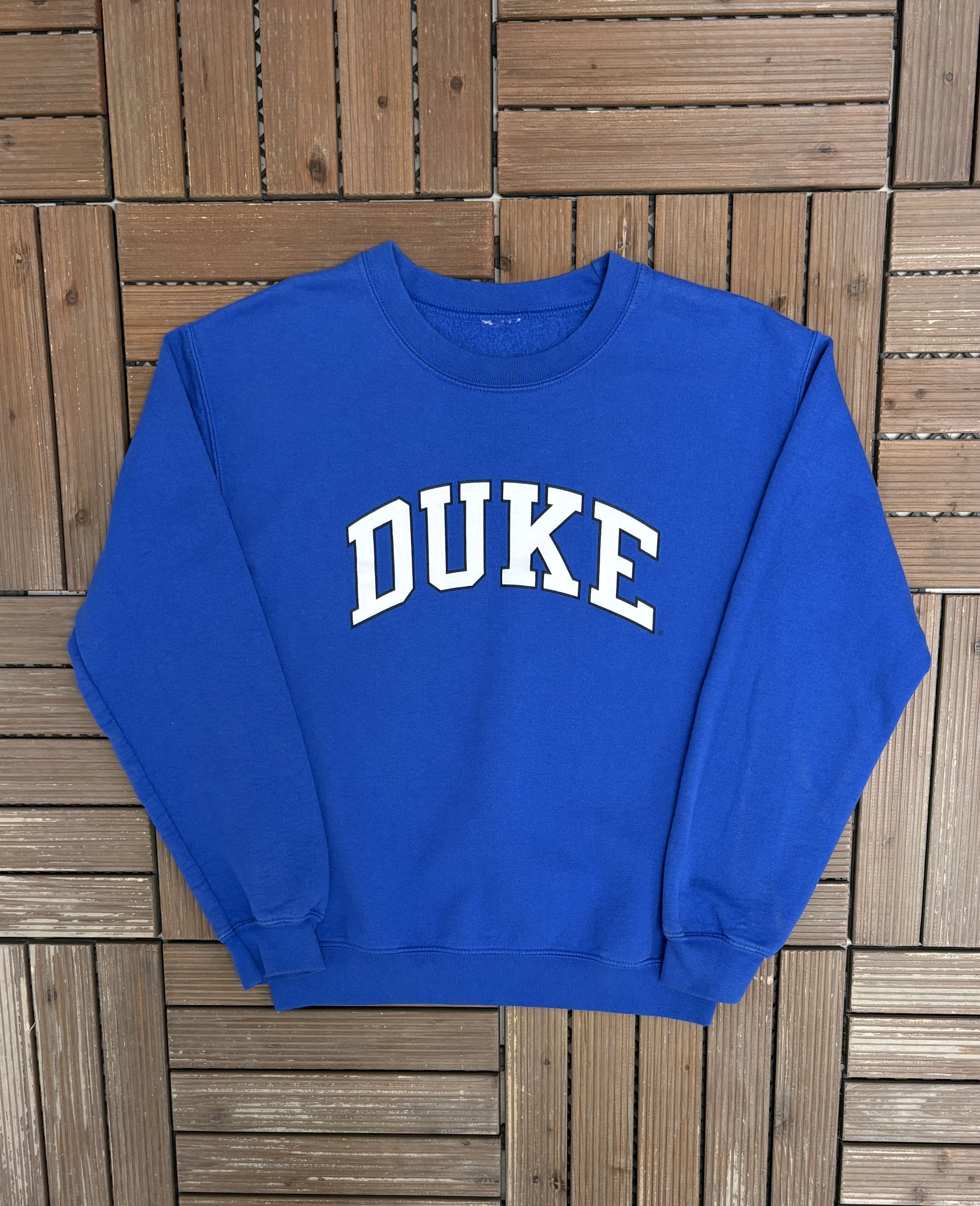 Vintage Duke Blue Devils Vintage Blue Crewneck Sweater Size US S / EU 44-46 / 1 - 1 Thumbnail