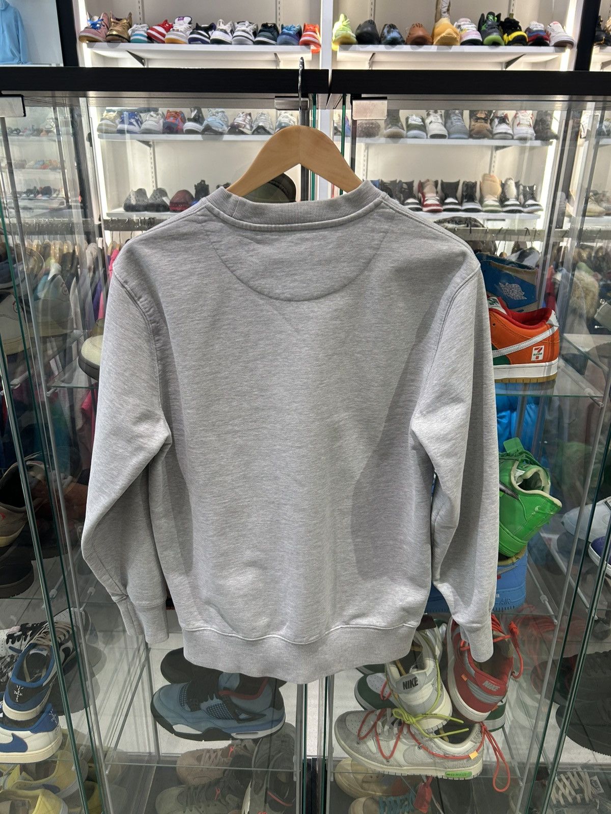 Palace Palace line crew sweatshirt grey Size US S / EU 44-46 / 1 - 4 Thumbnail