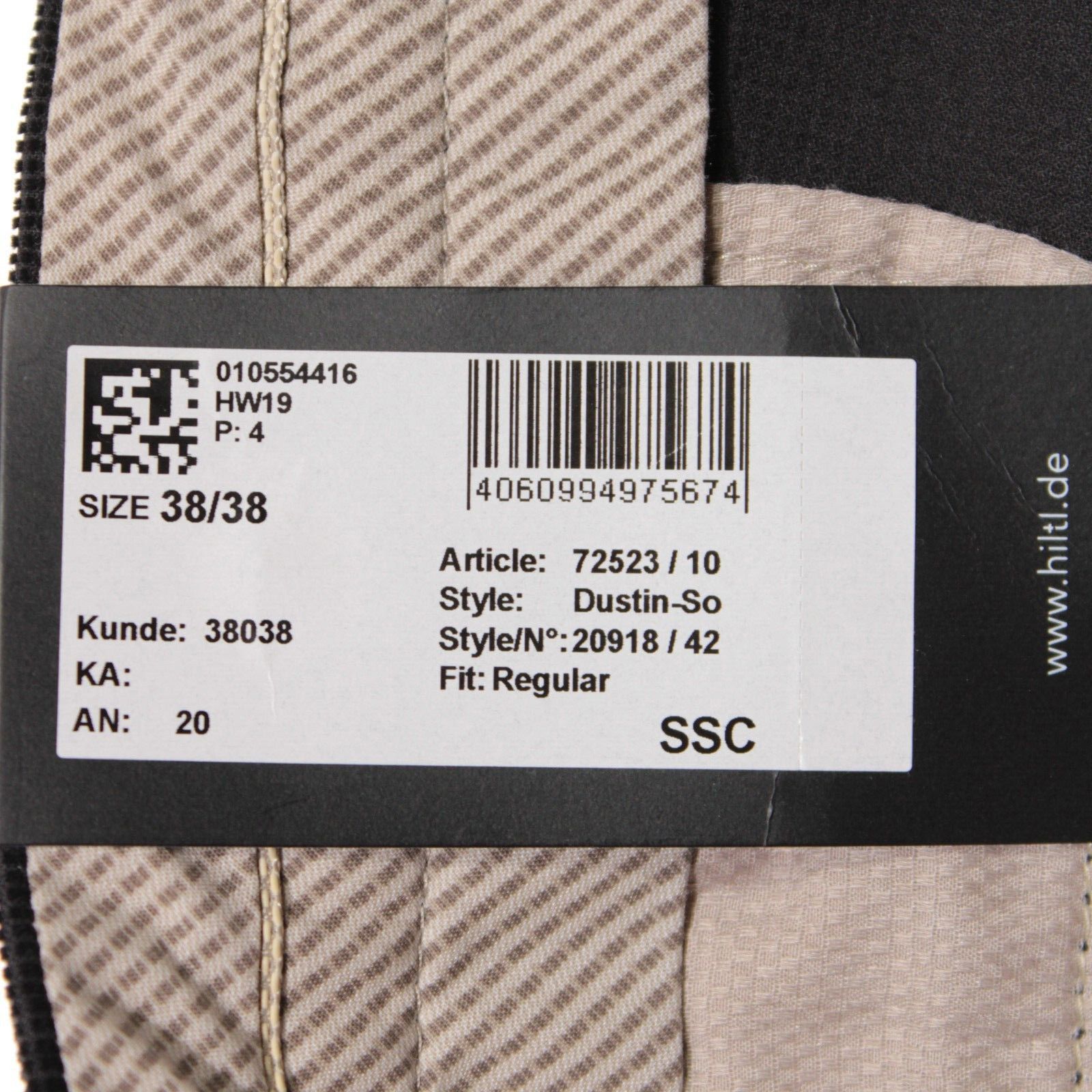 Hiltl Hiltl New with tags Chino Size 38 US In Black Size US 38 / EU 54 - 5 Thumbnail