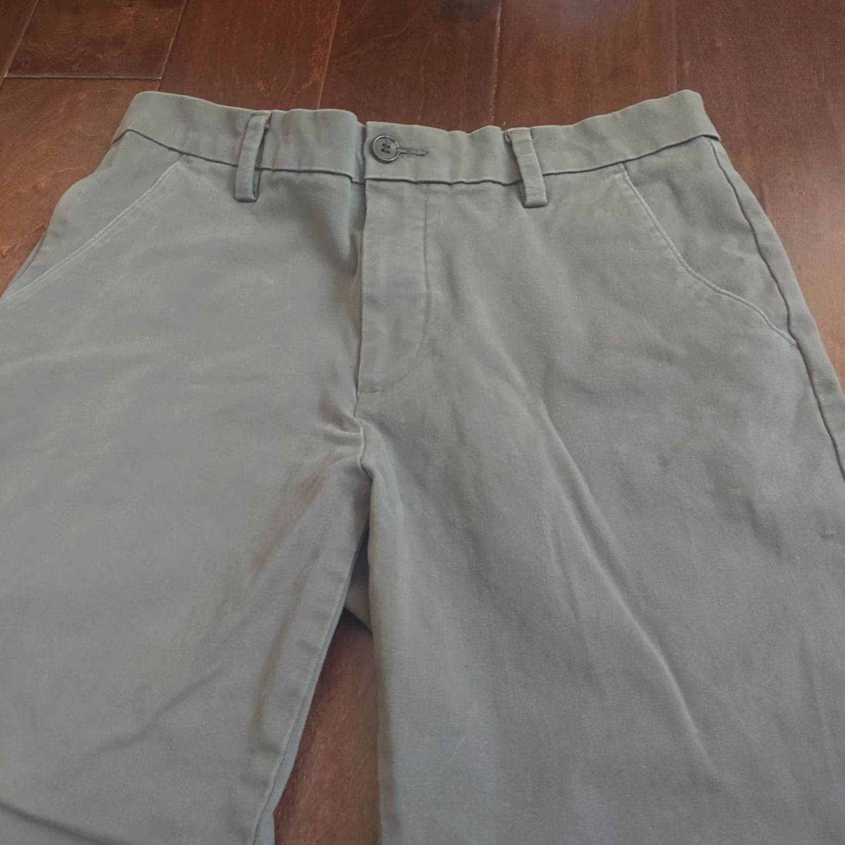 Dockers DOCKERS Pants Men Gray Straight Chino W32 L29 Regular Pockets Button Zip Casual Formal Size US 32 / EU 48 - 4 Thumbnail