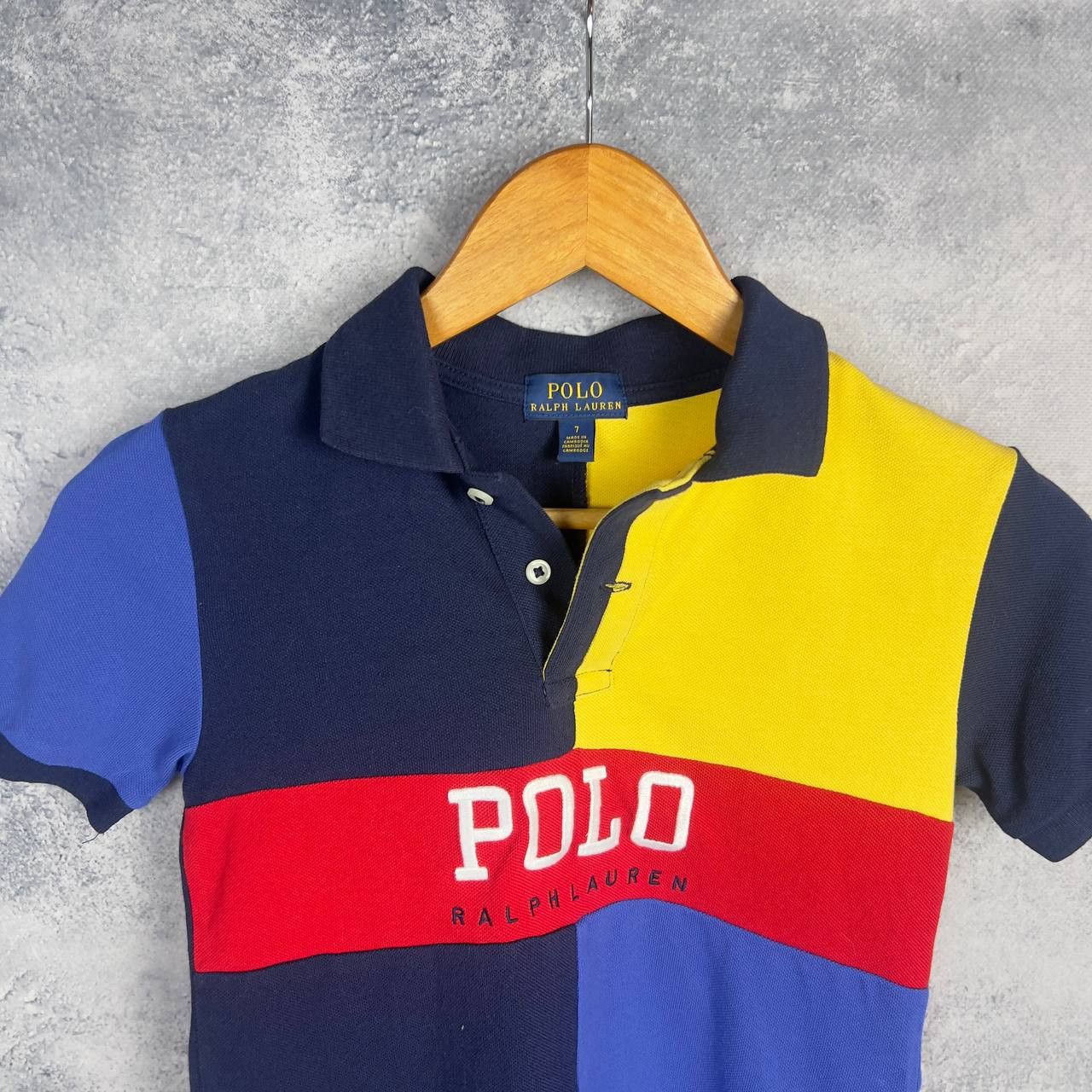 Polo Ralph Lauren Polo Ralph Lauren Polo Kids Size 7 Multicolor Short Sleeve` Size US XXS / EU 40 - 2 Thumbnail