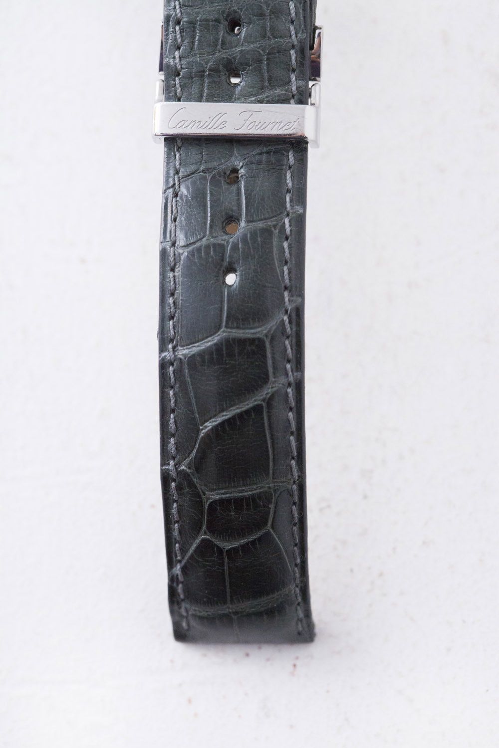 Other Ohrey / Camille Fournet crocodile watch strap 18mm Size ONE SIZE - 2 Thumbnail