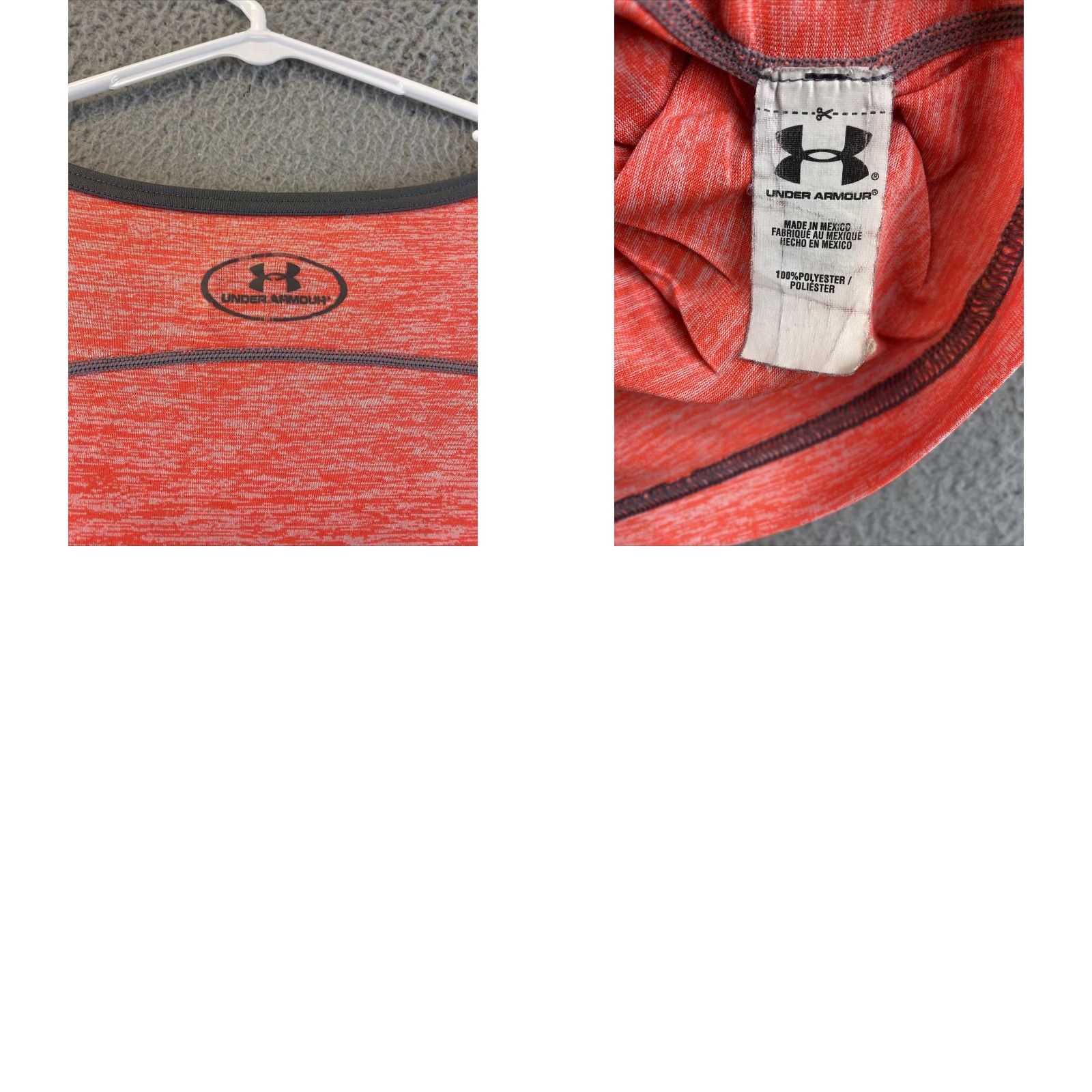 Under Armour Under Armour Tank Top Heat Gear Loose Womens Coral Sz XL / 92-3 Size XL / US 12-14 / IT 48-50 - 8 Thumbnail