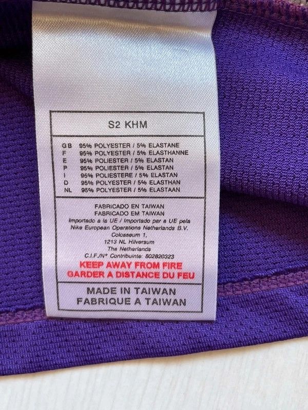 Nike OG Vintage Nike 2002 2YK Purple Aqua Sz M Patch Taiwan Cute Size M / US 6-8 / IT 42-44 - 9 Thumbnail