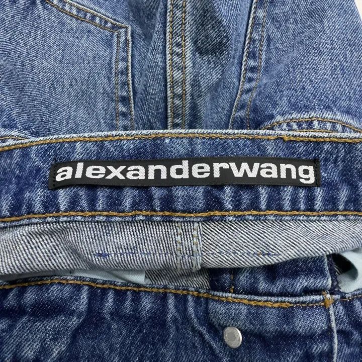 Alexander Wang Alexander Wang High Waist Vintage Wash Jeans - Size 24" / US 00 / IT 34 - 2 Thumbnail