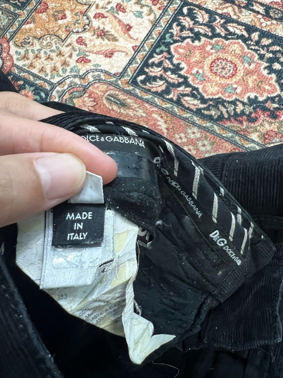 Dolce & Gabbana D&G Power Corduroy Pants Size US 33 - 18 Thumbnail