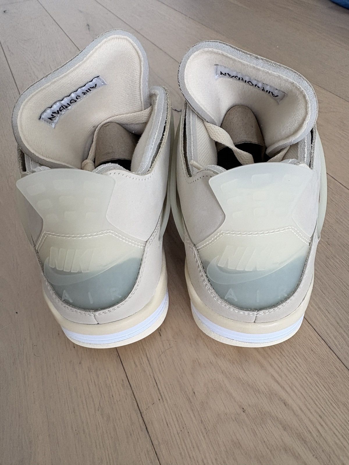 Nike × Off-White Air Jordan 4 Retro SP OFF WHITE Size US 8.5 / EU 41-42 - 11 Thumbnail