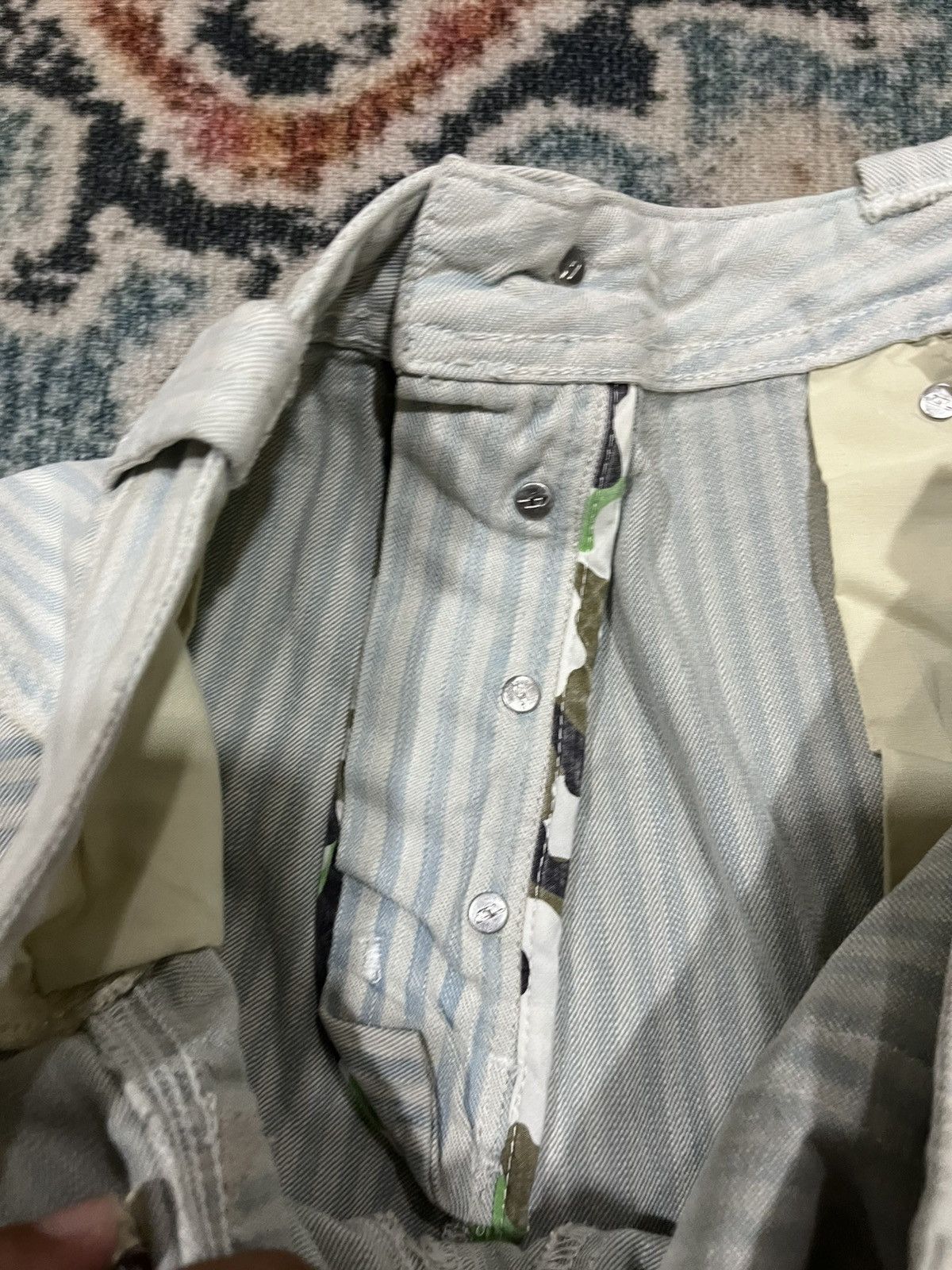 Diesel Slylow striped denim Size US 31 - 19 Thumbnail