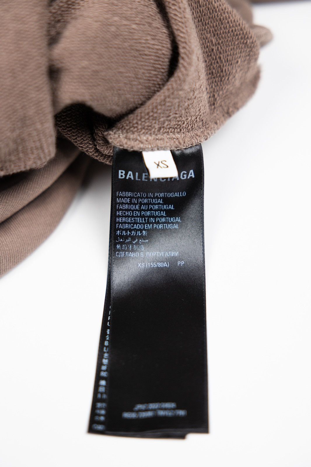 Balenciaga Balenciaga Cracked Logo Hoodie Size US XS / EU 42 / 0 - 7 Thumbnail