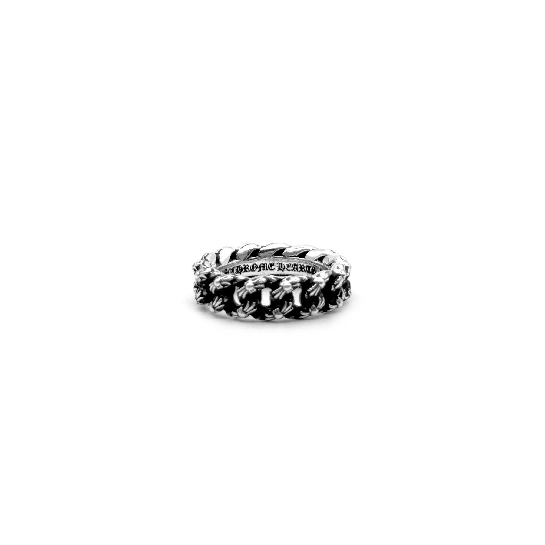 Chrome Hearts Chrome Hearts Silver XTRA FANCY Cuban Cross Ring Size ONE SIZE - 1 Thumbnail