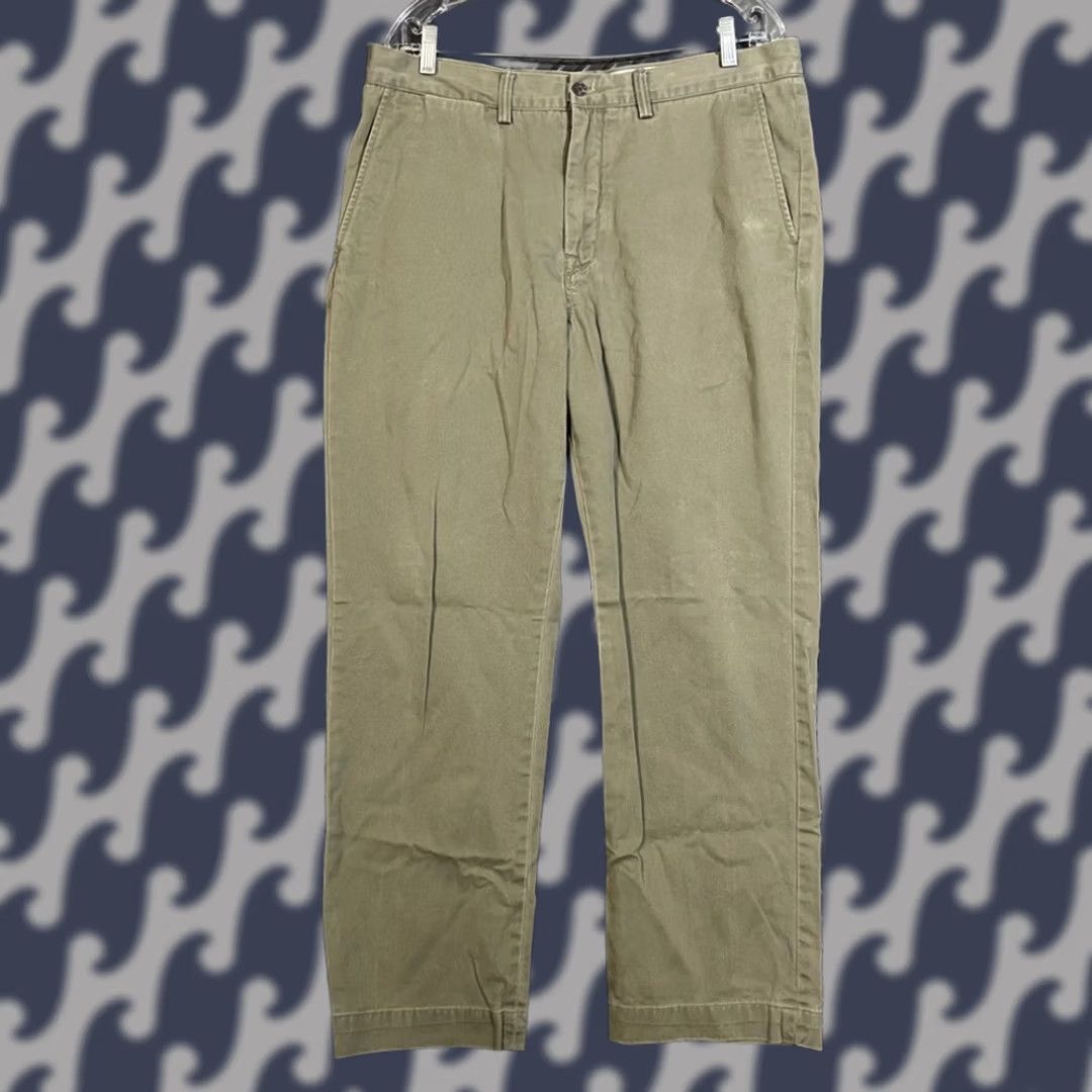 Polo Ralph Lauren Polo Ralph Lauren Men's Tan Khaki Straight Leg Pants Size 34/30 Chino Size US S / EU 44-46 / 1 - 1 Thumbnail