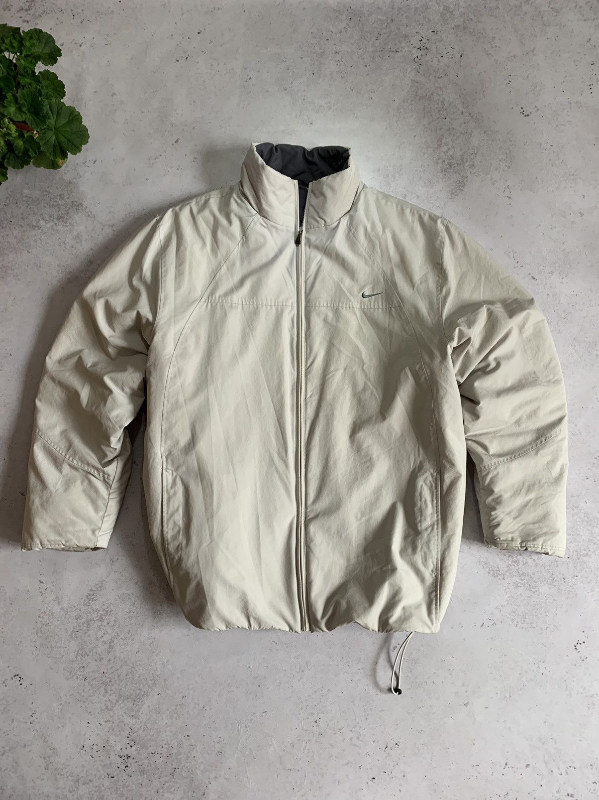 Nike × Streetwear × Vintage Vintage Rare Nike Swoosh Puffer Jacket Y2K ...