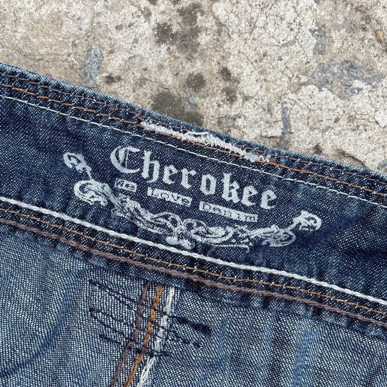 Cherokee Vintage Japanese Style Women’s Baggy Jeans Cherokee Y2K 00s Size 32" / US 10 / IT 46 - 7 Thumbnail