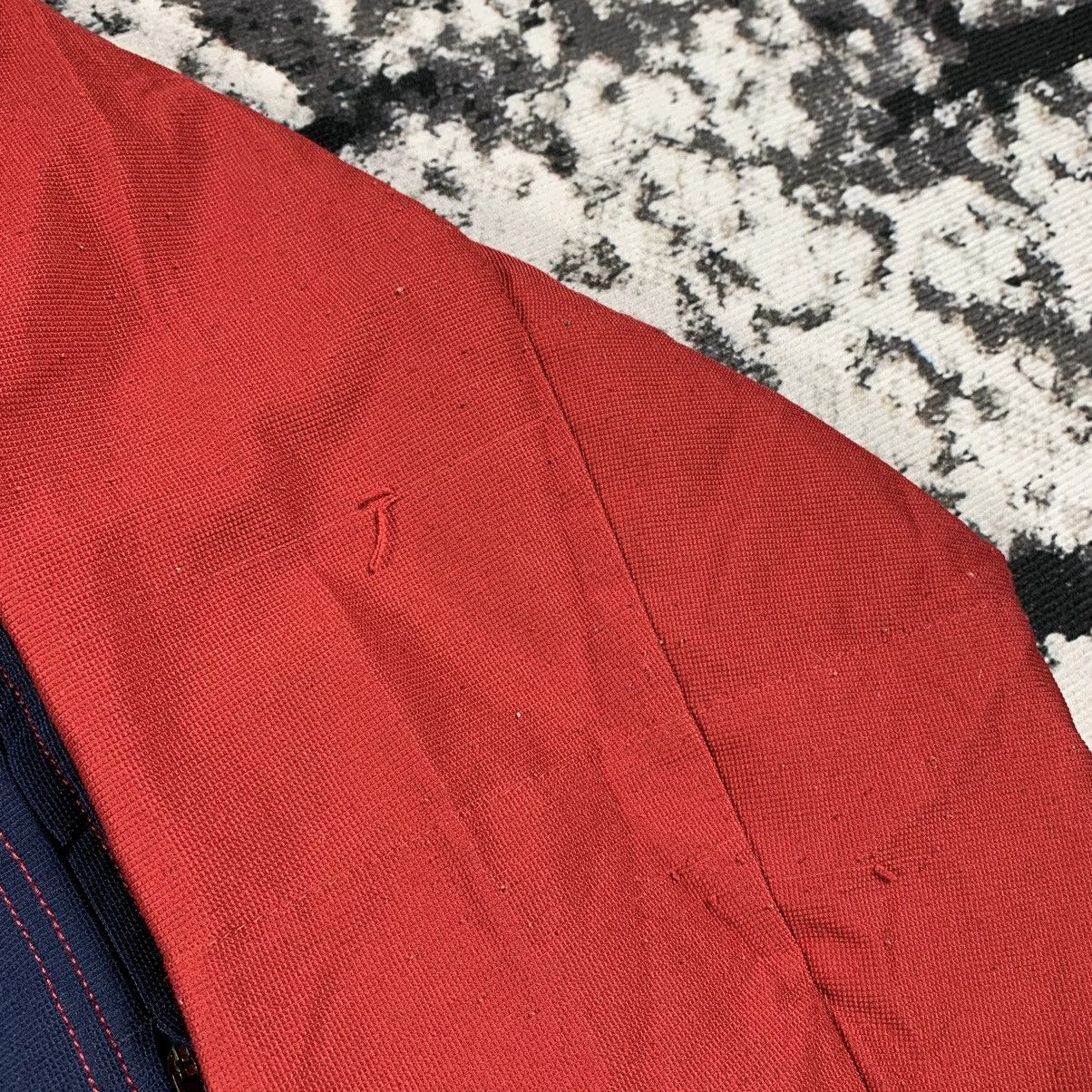 Nike × Vintage Vintage 90’s Nike USA Big Logo Football Zip Jacket Rare Size US XL / EU 56 / 4 - 12 Thumbnail