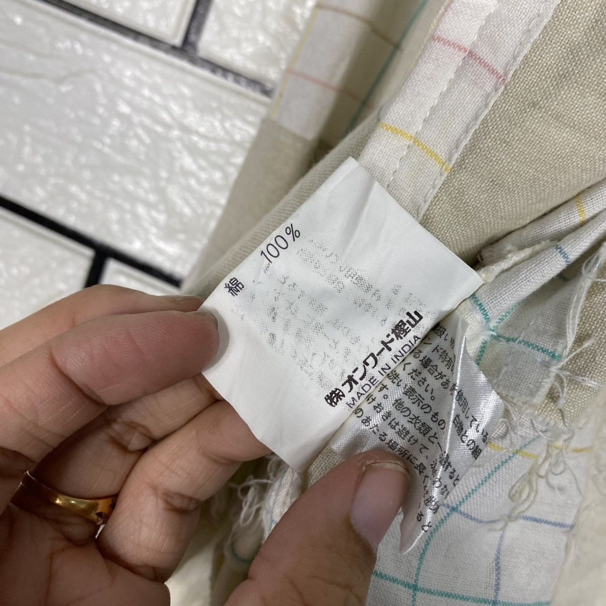 Japanese Brand 📌Vintage Chore Jacket RuffHewn Tartan Patchwork Issey Miyake Size US L / EU 52-54 / 3 - 21 Thumbnail