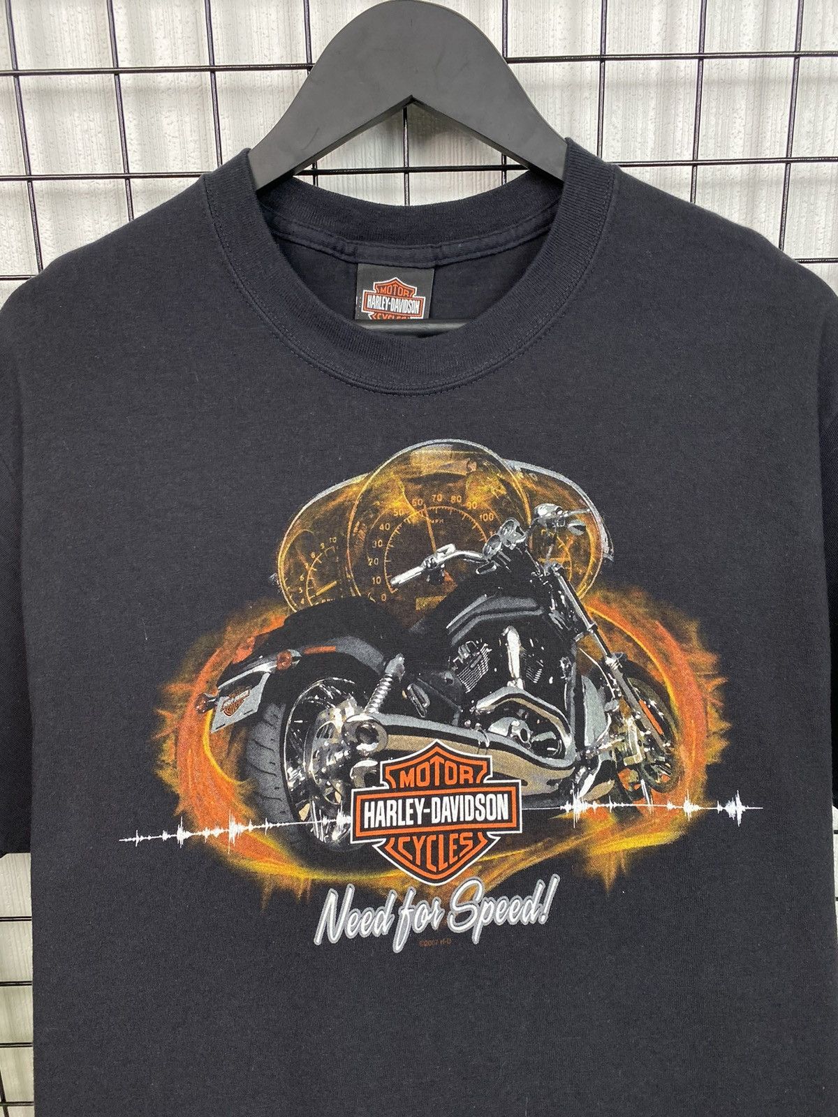 Hanes Harley Davidson rare T Shirt Oman Muscat Sultanate men Black Size US L / EU 52-54 / 3 - 6 Thumbnail