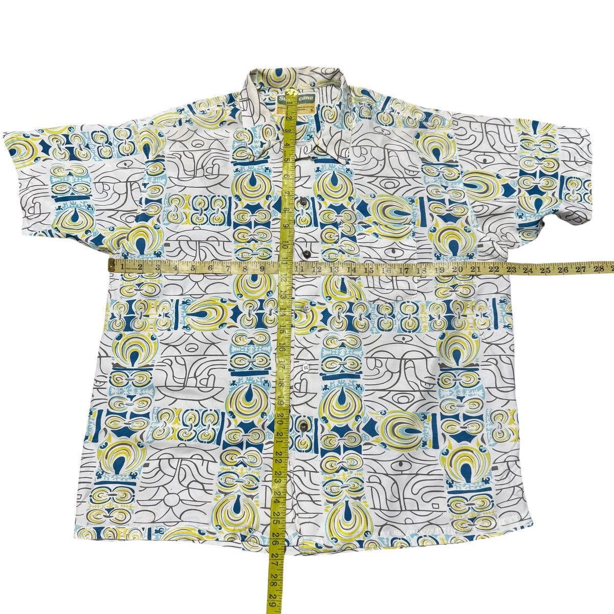 Sugar Cane Sugarcane Abstract Rayon Shirt Size US M / EU 48-50 / 2 - 10 Thumbnail