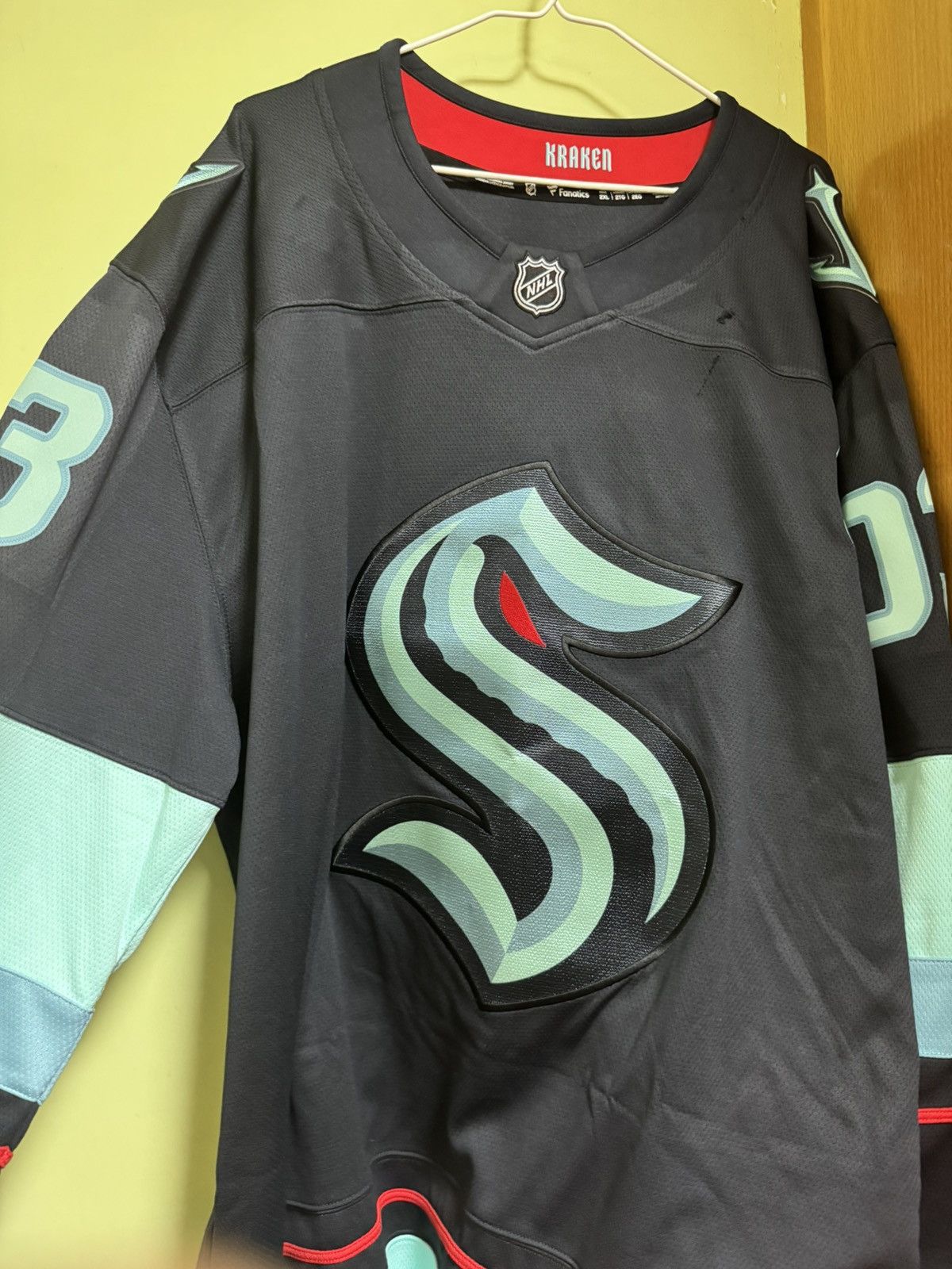 NHL Fanatics seattle krakens jersey Size US XXL / EU 58 / 5 - 1 Thumbnail