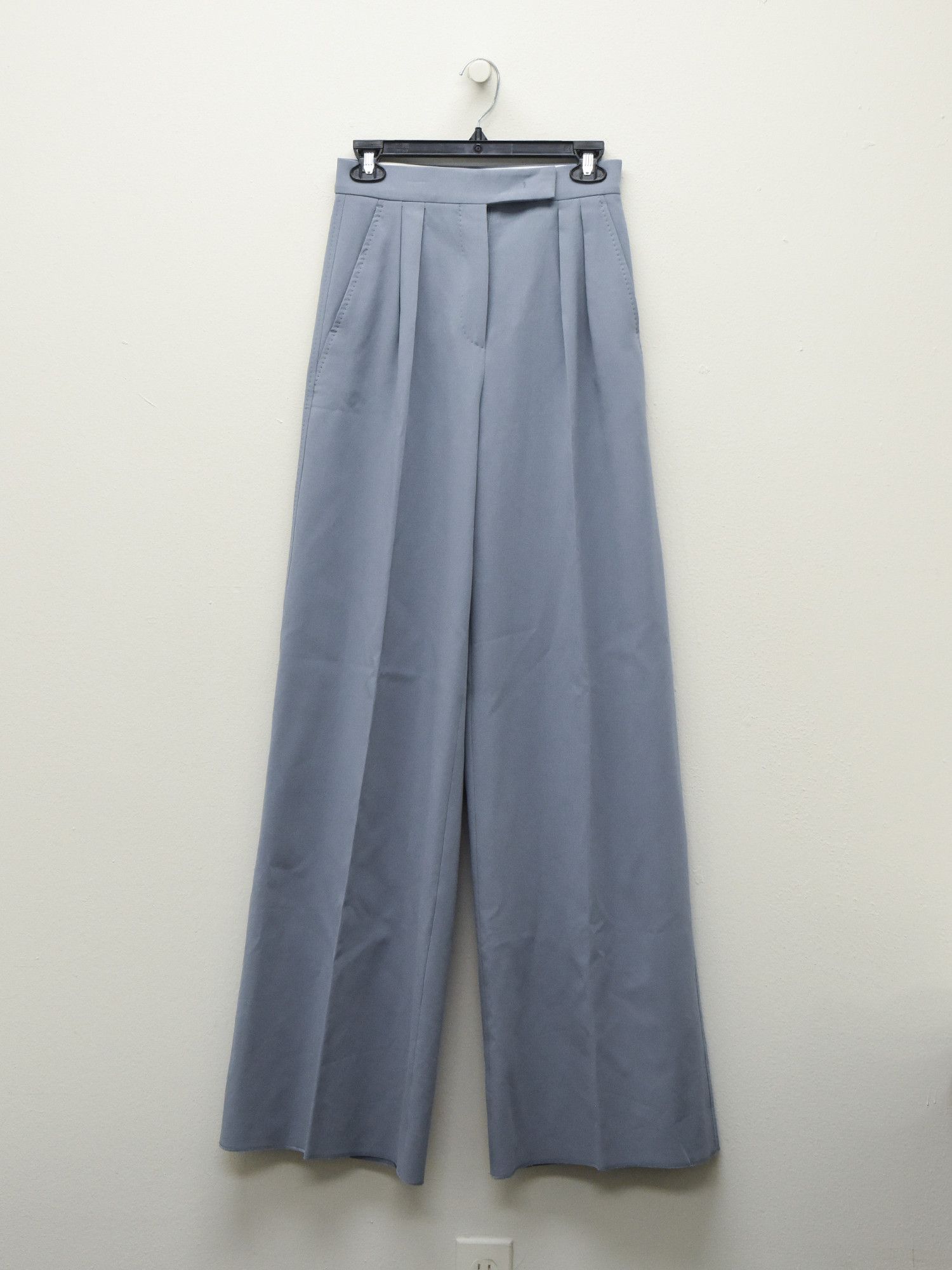 Max Mara MAX MARA Womens Mimma Pleated Wide-Leg Pants Size 26" / US 2 / IT 38 - 1 Thumbnail