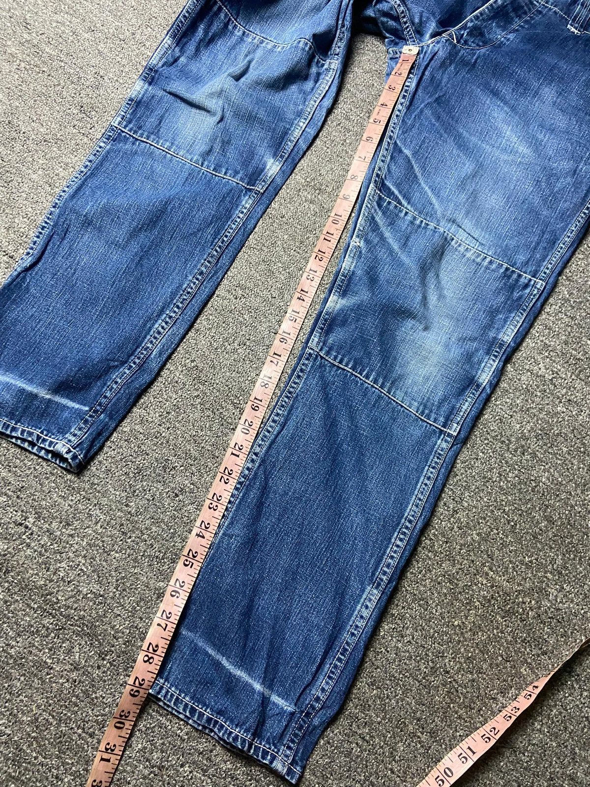 Japanese Brand Japanese Brand Double Knee Denim Jeans (171) Size US 32 / EU 48 - 6 Thumbnail