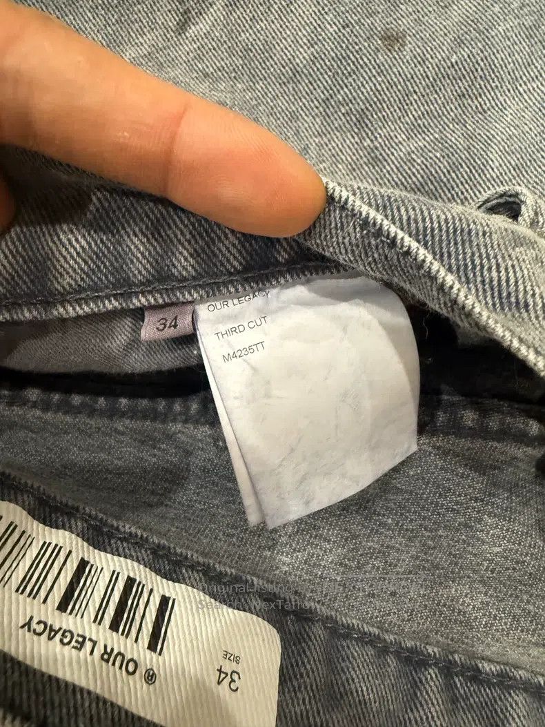 Our Legacy Our Legacy Straight-leg jeans Size US 34 / EU 50 - 3 Thumbnail
