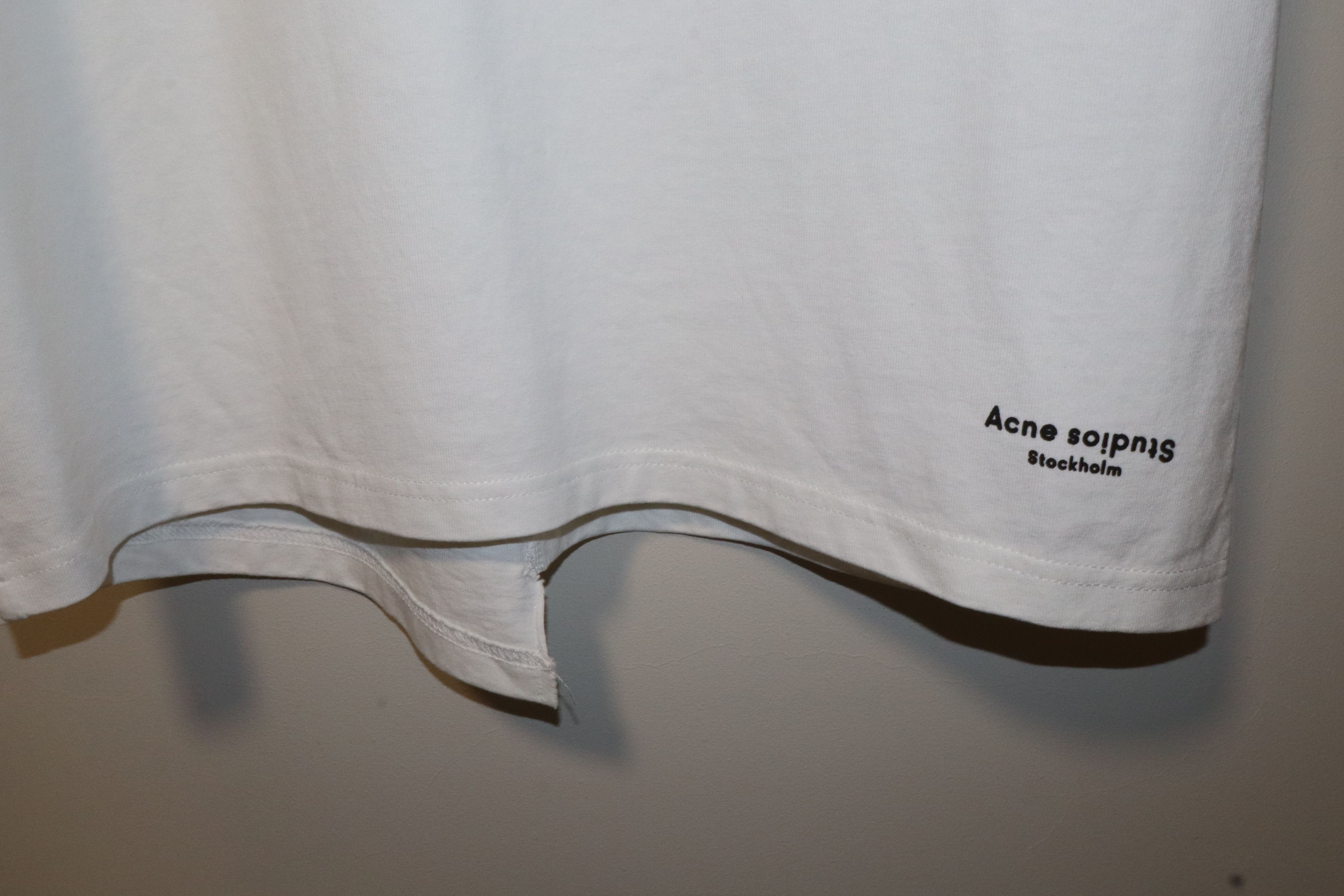 Acne Studios Logo print t-shirt Size XS / US 0-2 / IT 36-38 - 3 Thumbnail