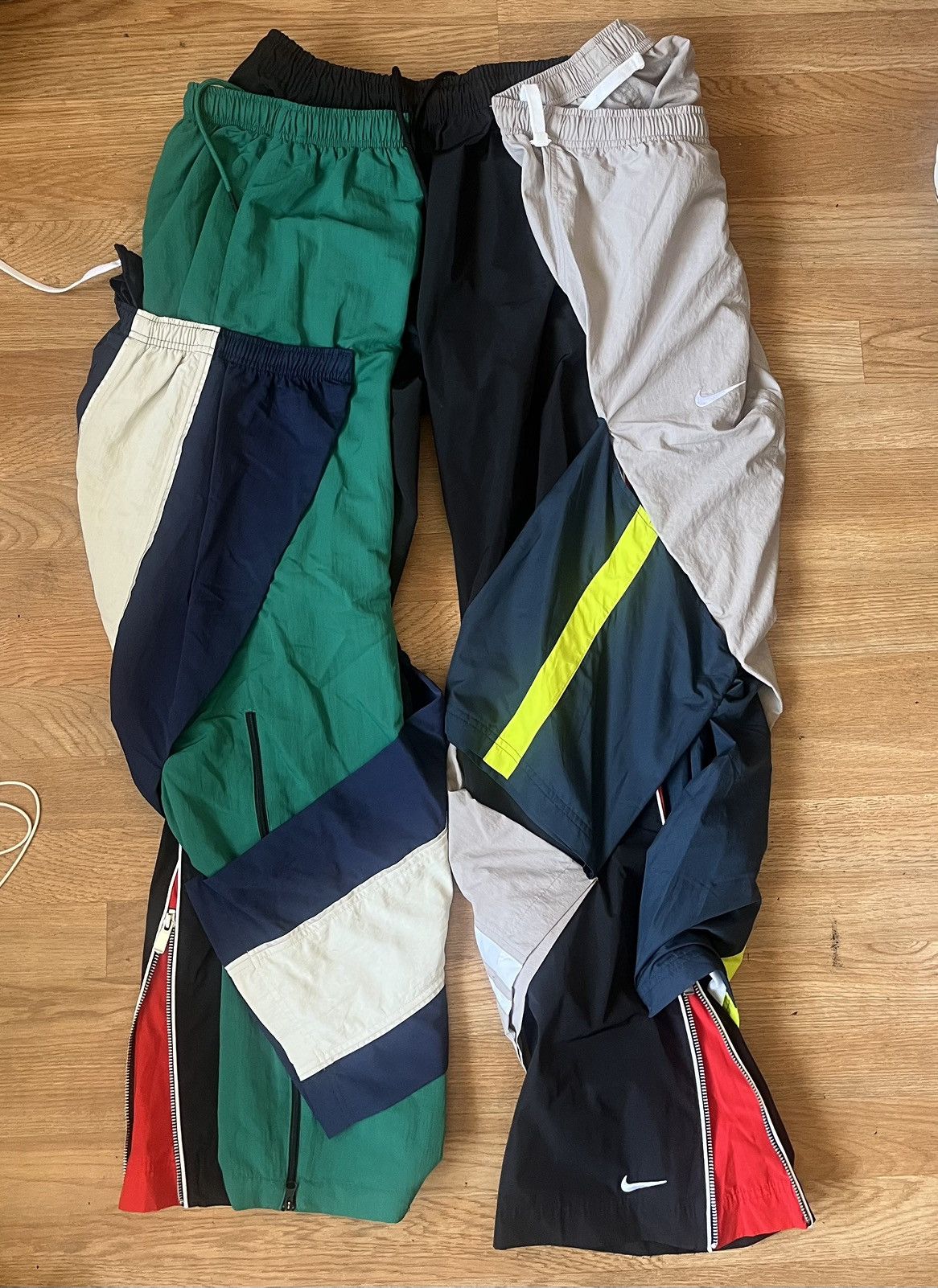 Track Pants Nike Nrg Dh Nike Shox Vintage Nylon Track Pants Baggy