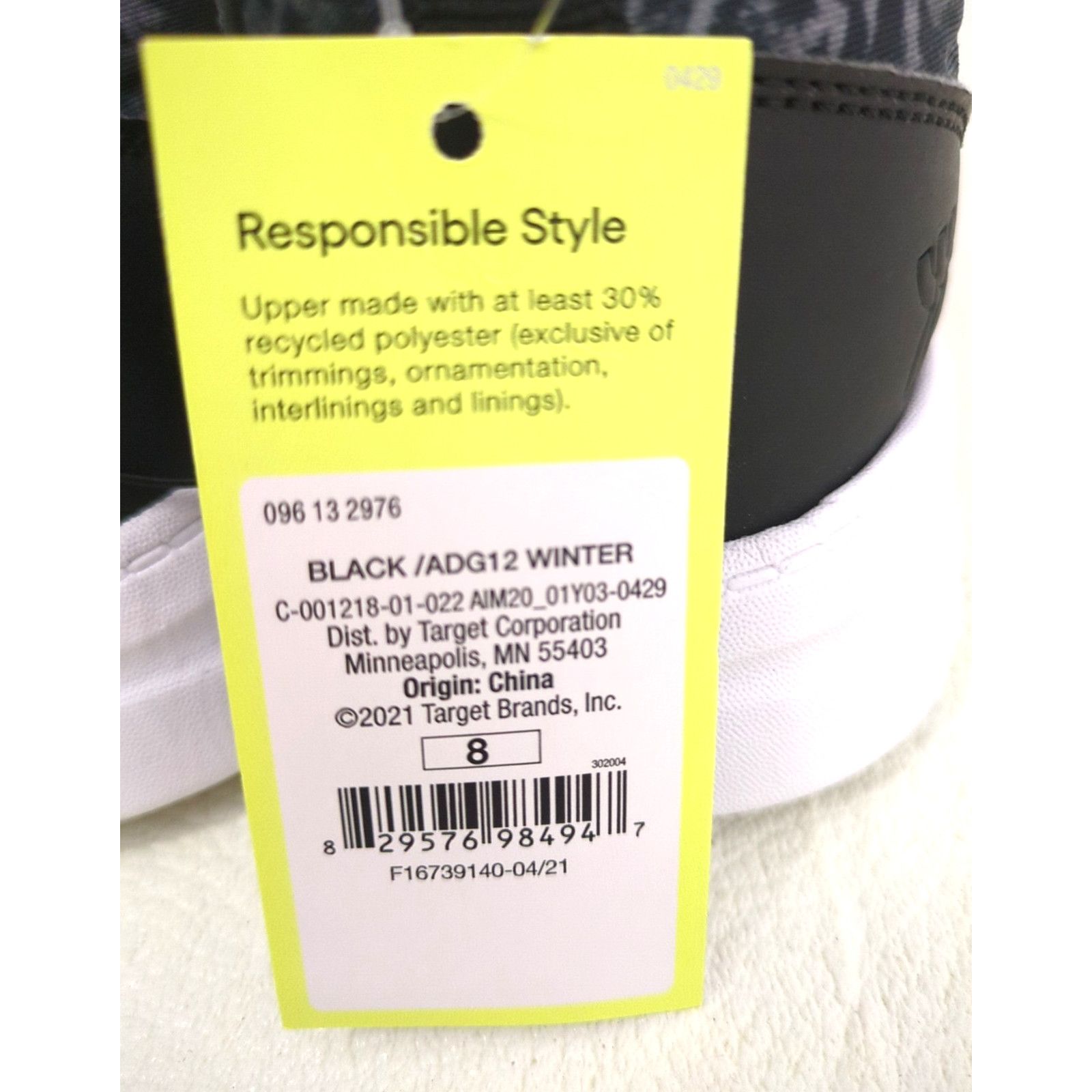 Target Basics Women's Slip On Water Shoe Black / Gray 8 Closed Toe Size US 8 / IT 38 - 4 Thumbnail