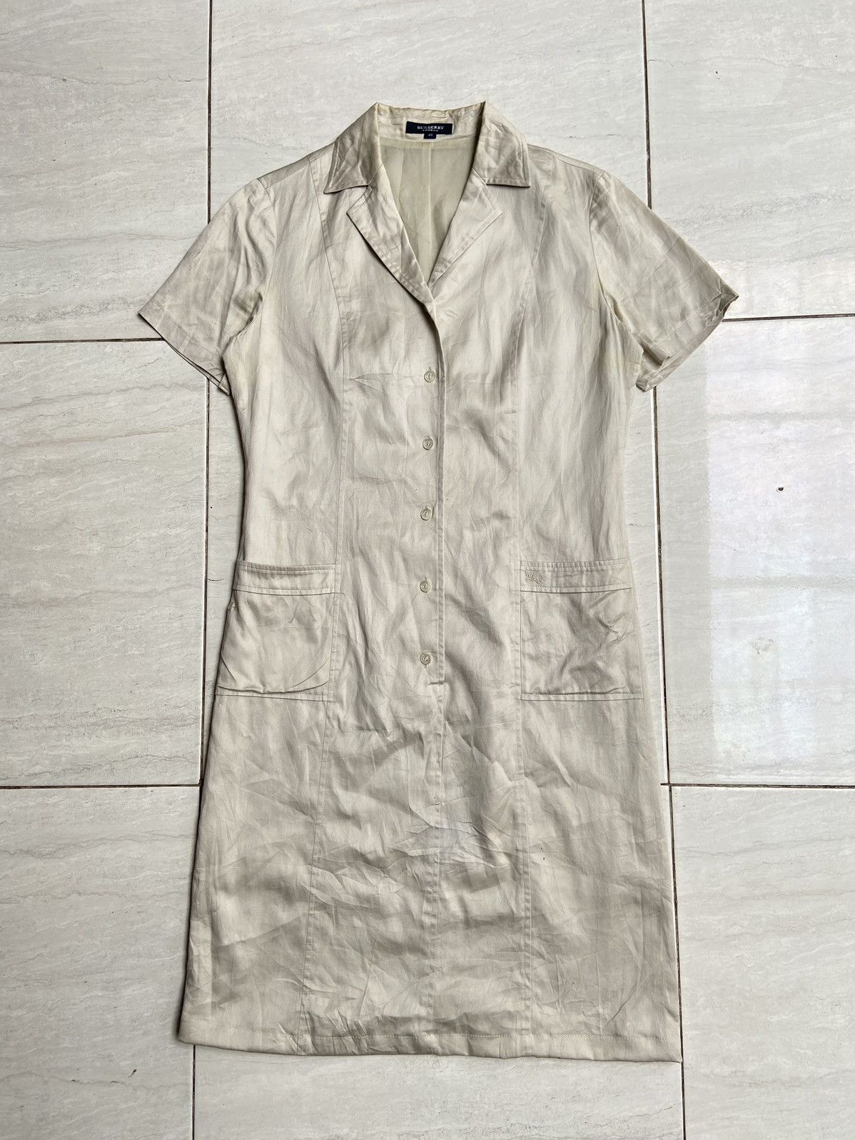 Burberry BURBERRY London Midi Dress Size XS / US 0-2 / IT 36-38 - 1 Thumbnail