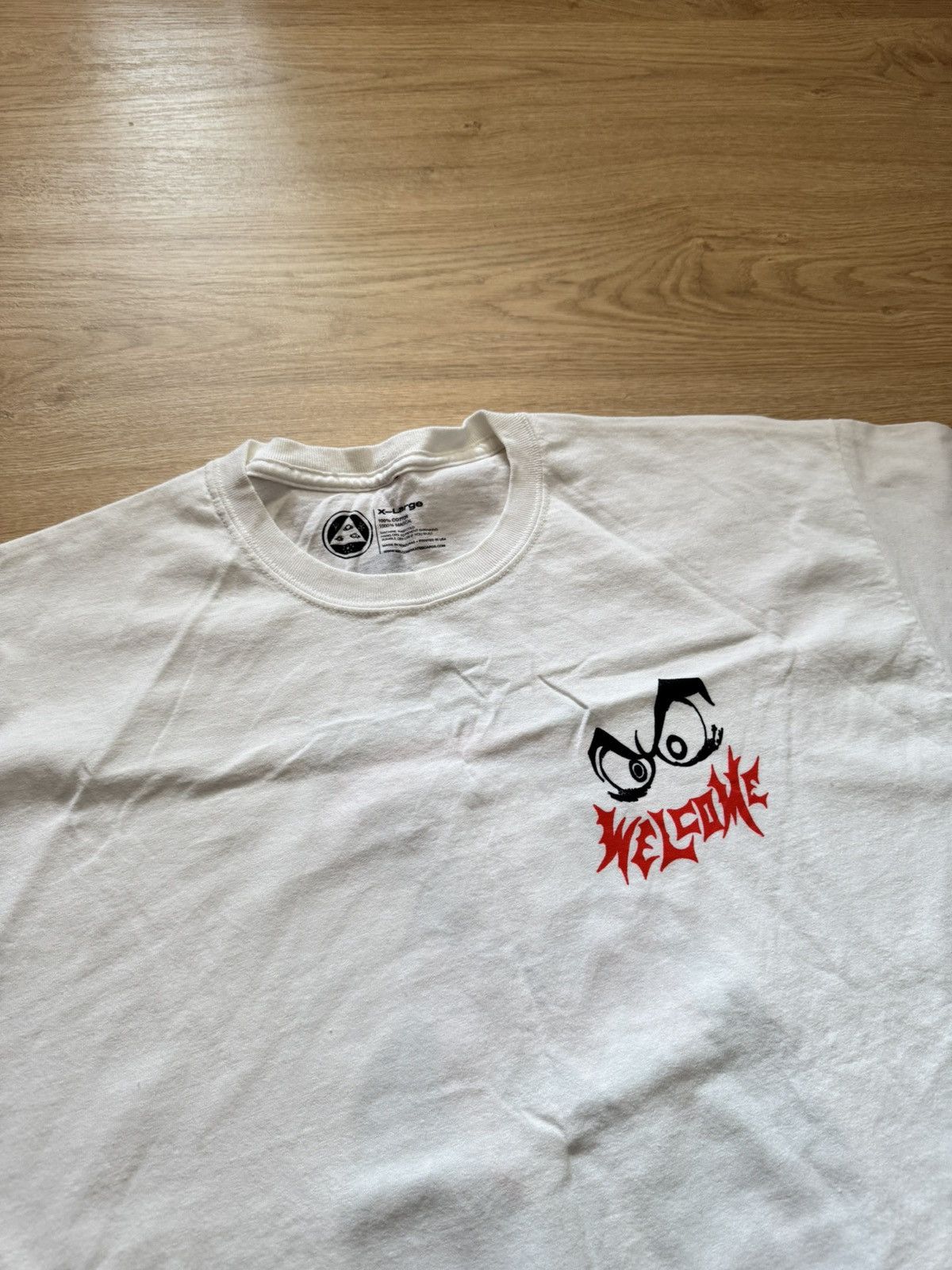 Thrasher Welcome Skateboarding White Mexicano T-Shirt Size US XL / EU 56 / 4 - 2 Thumbnail